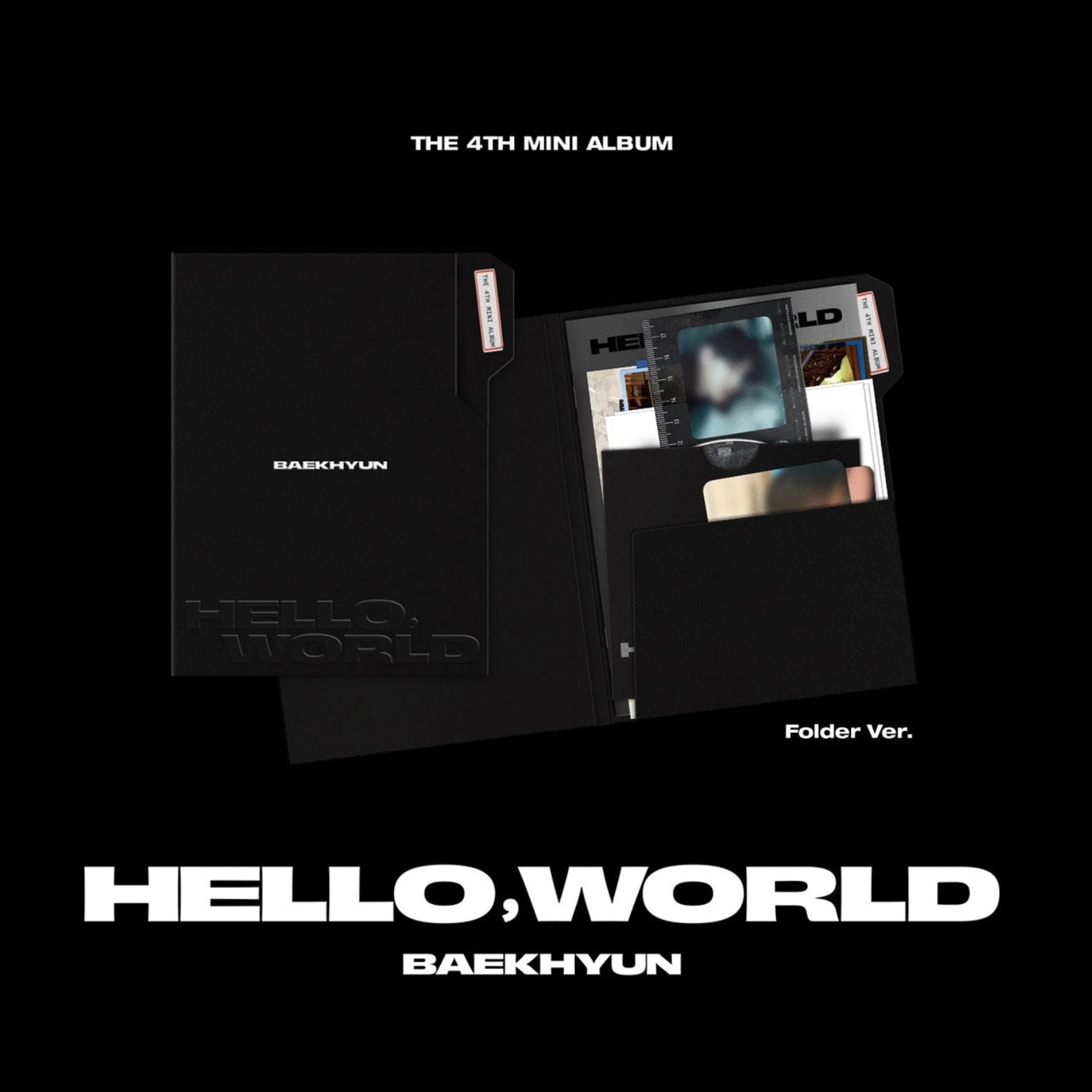 CD BAEKHYUN THE 4TH MINI ALBUM HELLO, WORLD