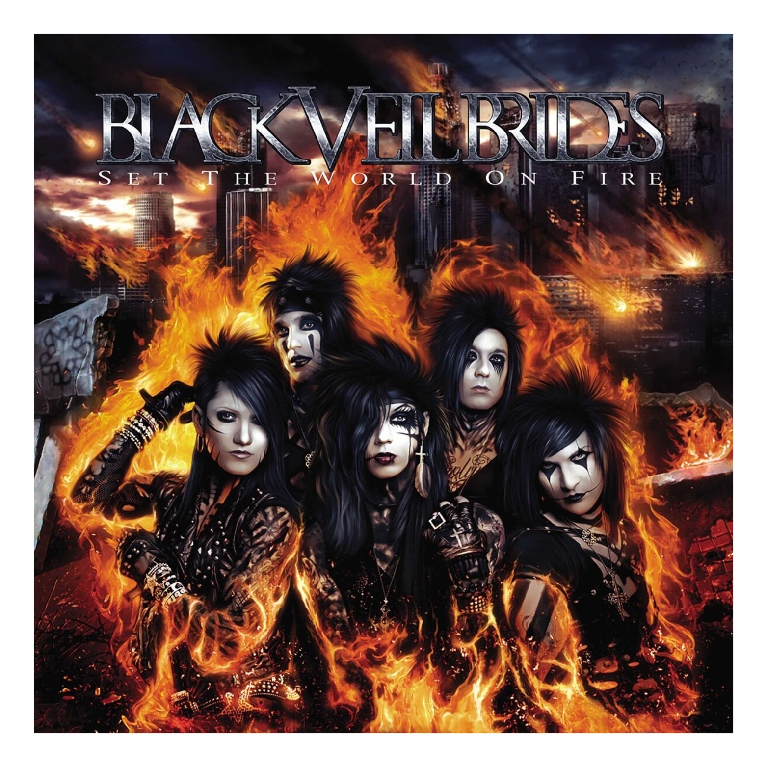 CD BLACK VEIL BRIDES SET THE WORLD ON FIRE