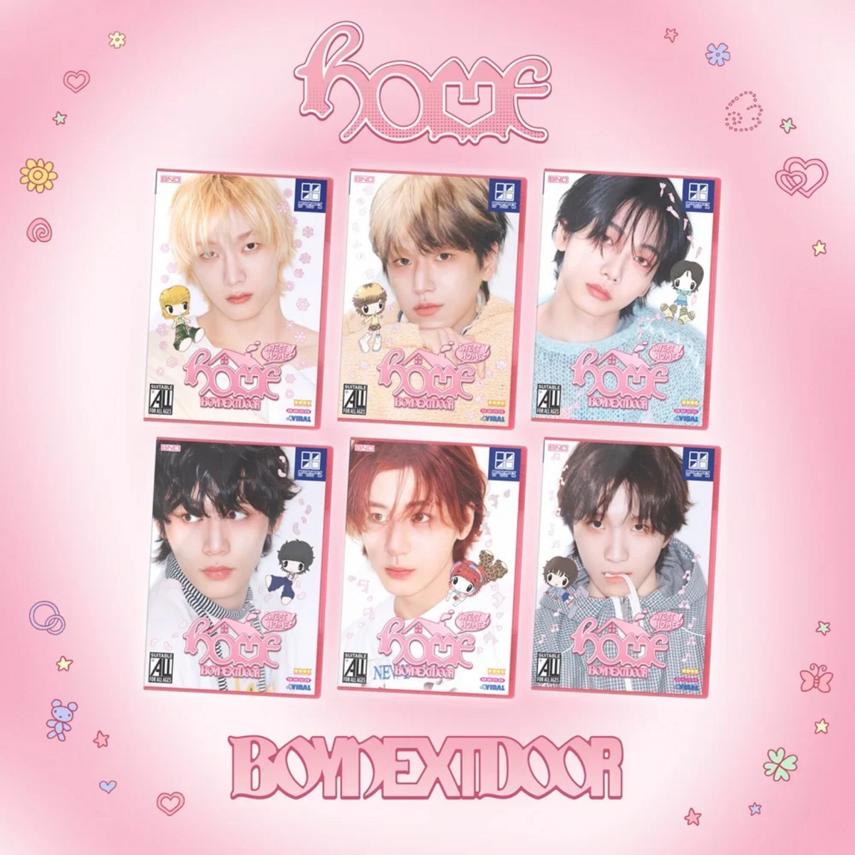 CD BOYNEXTDOOR RANDOM 'SWEET HOME' EDITION