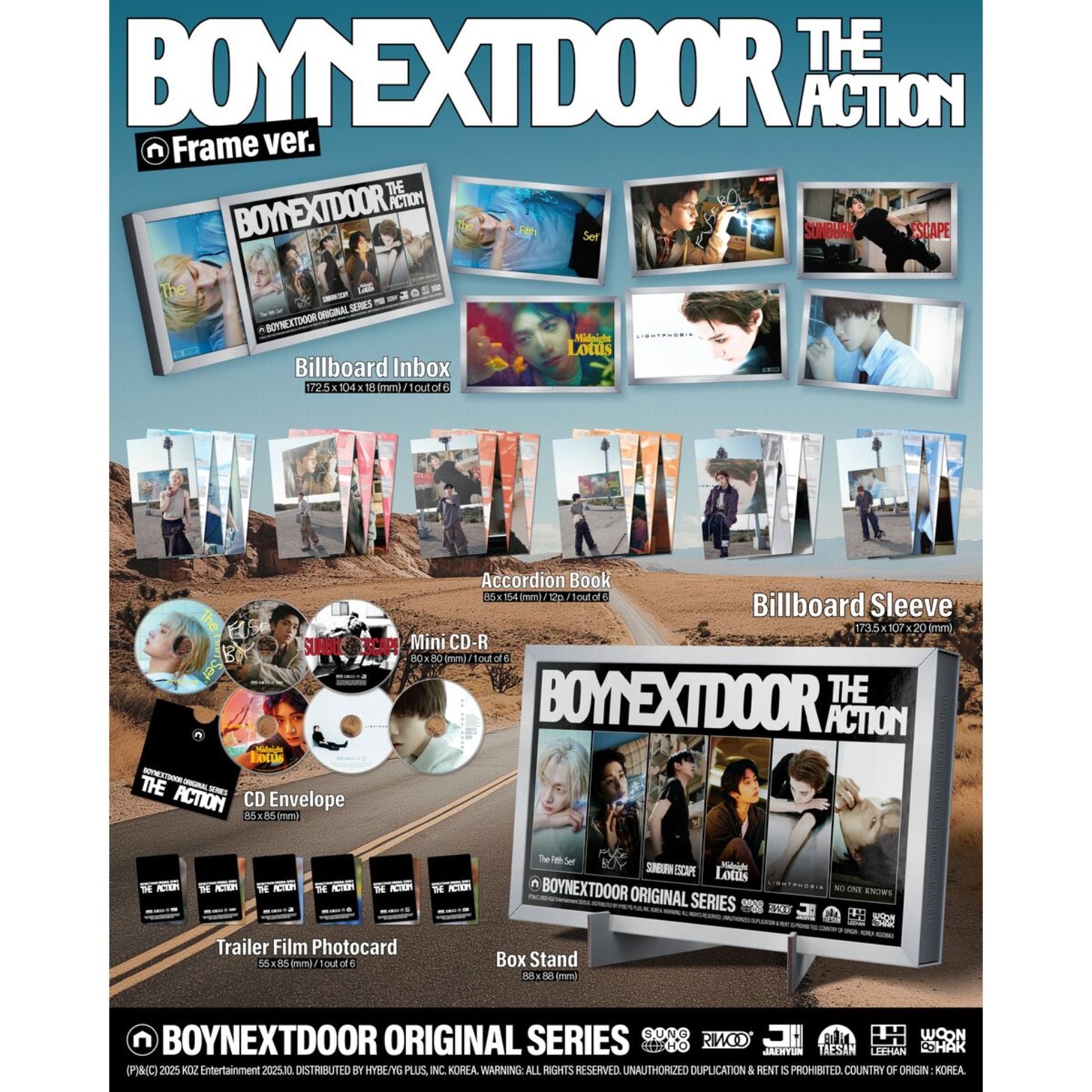 CD BOYNEXTDOOR THE ACTION