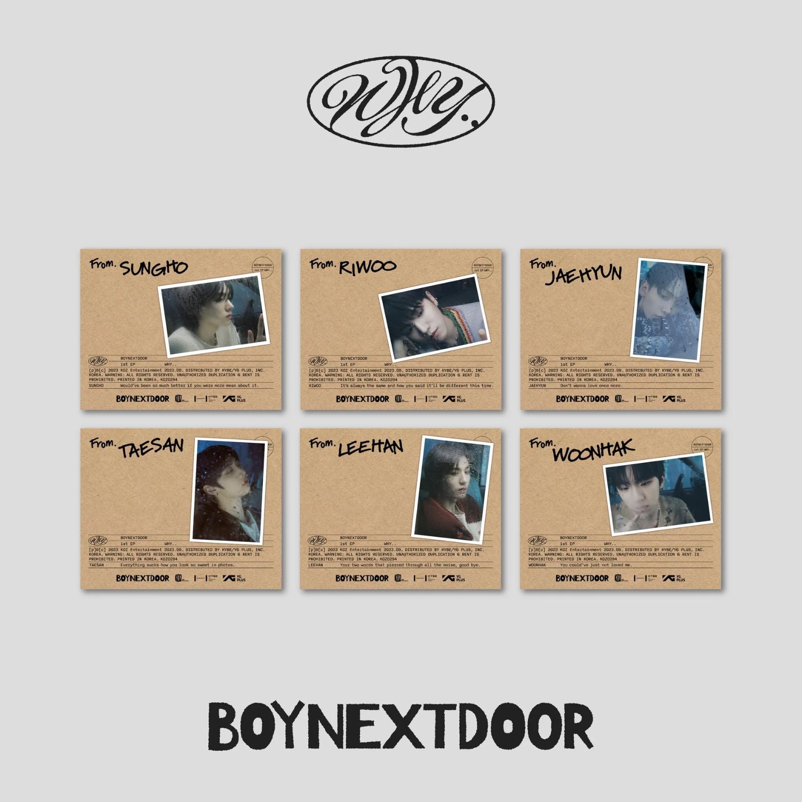 CD BOYNEXTDOOR WHY...