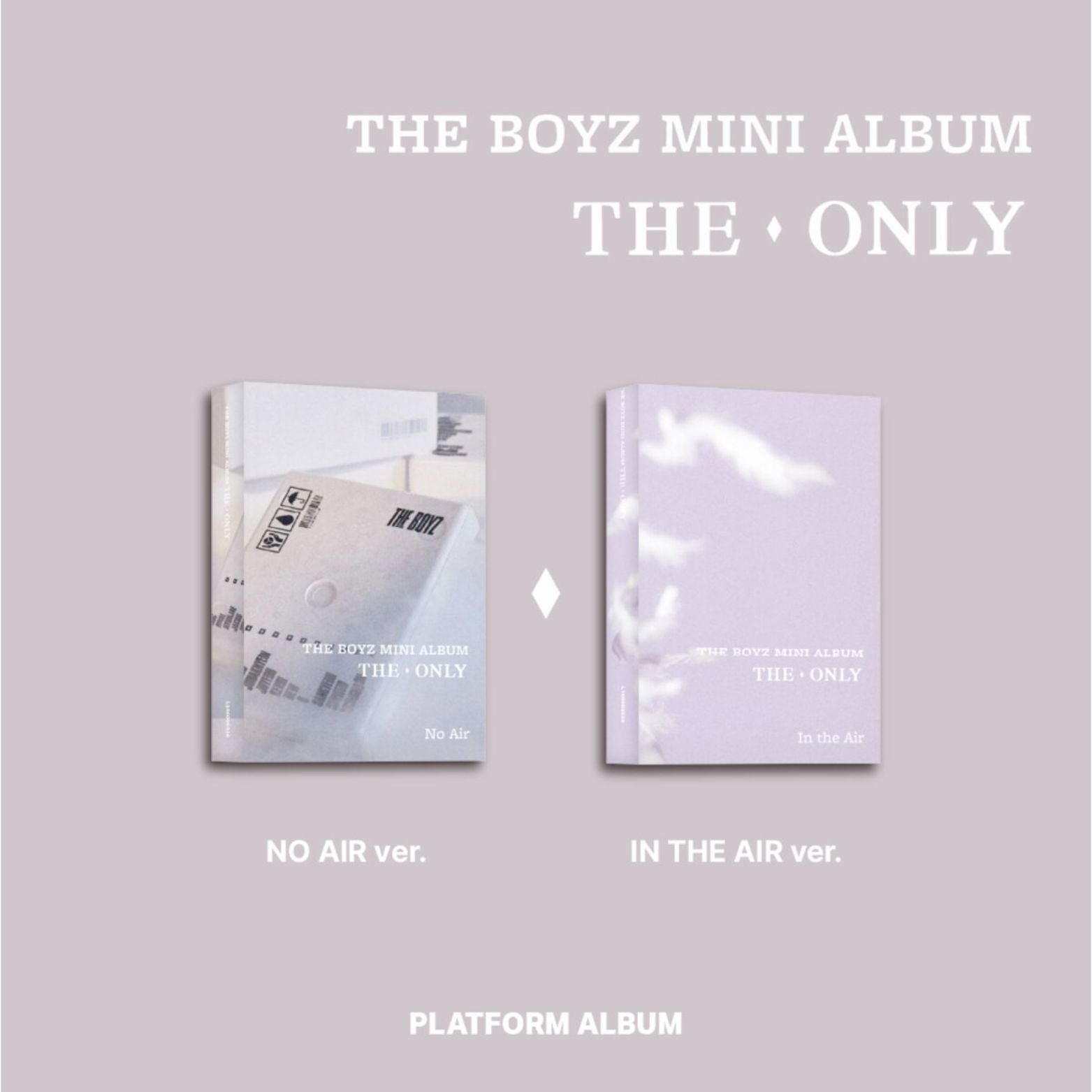 CD BOYZ 3RD MINI ALBUM THE ONLY