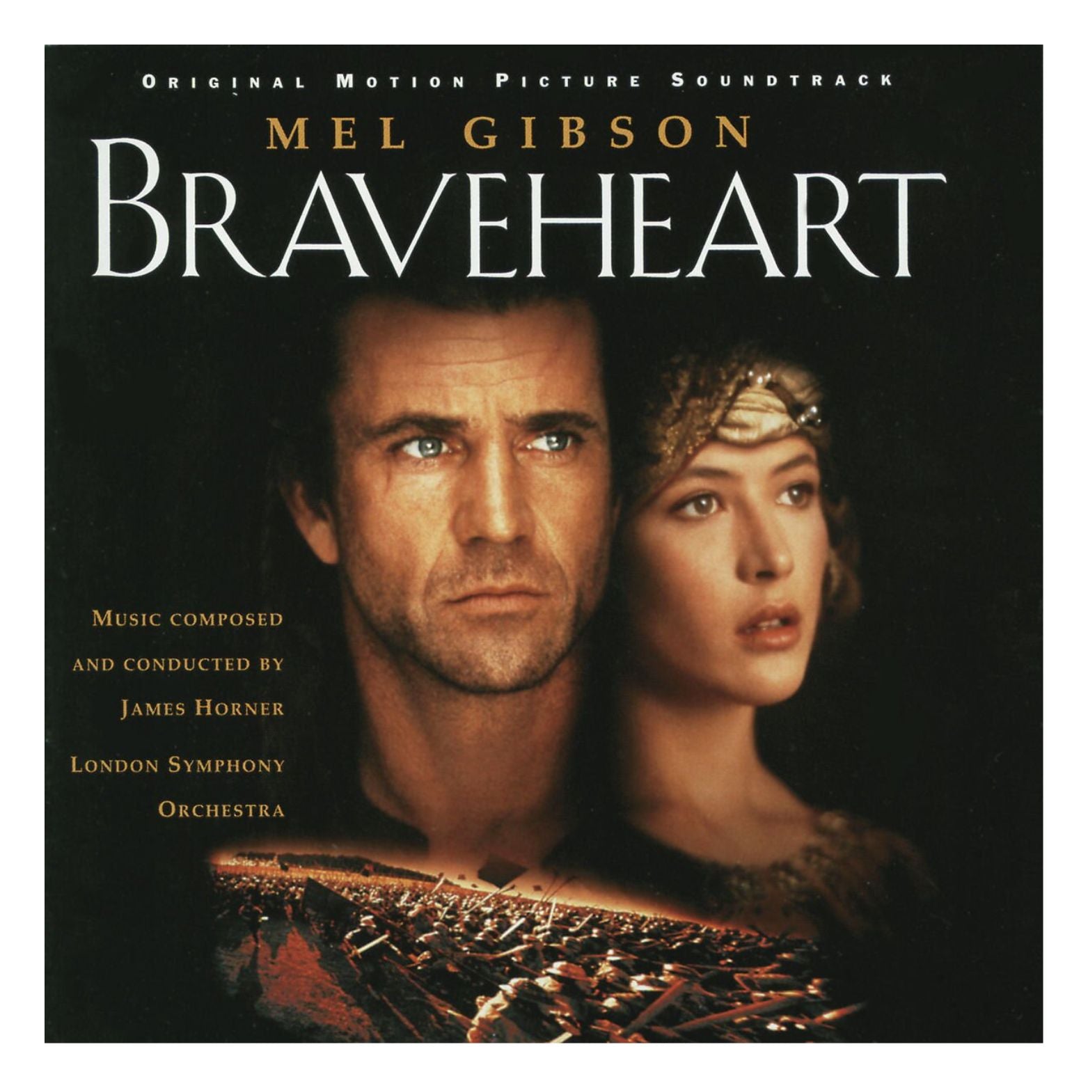 CD BRAVEHEART ORIGINAL MOTION PICTURE SOUNDTRACK