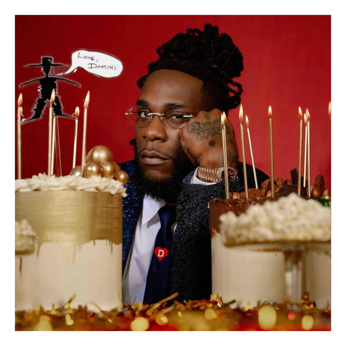 CD BURNA BOY LOVE, DAMINI