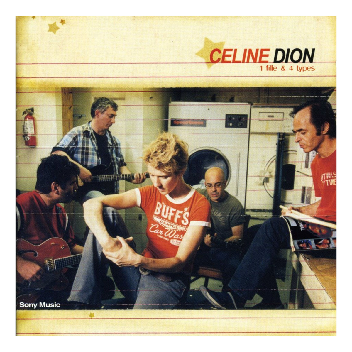 CD CELINE DION CELINE FILLE & 4 TYPES