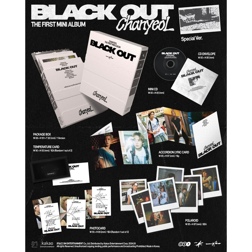 CD CHANYEOL BLACK OUT