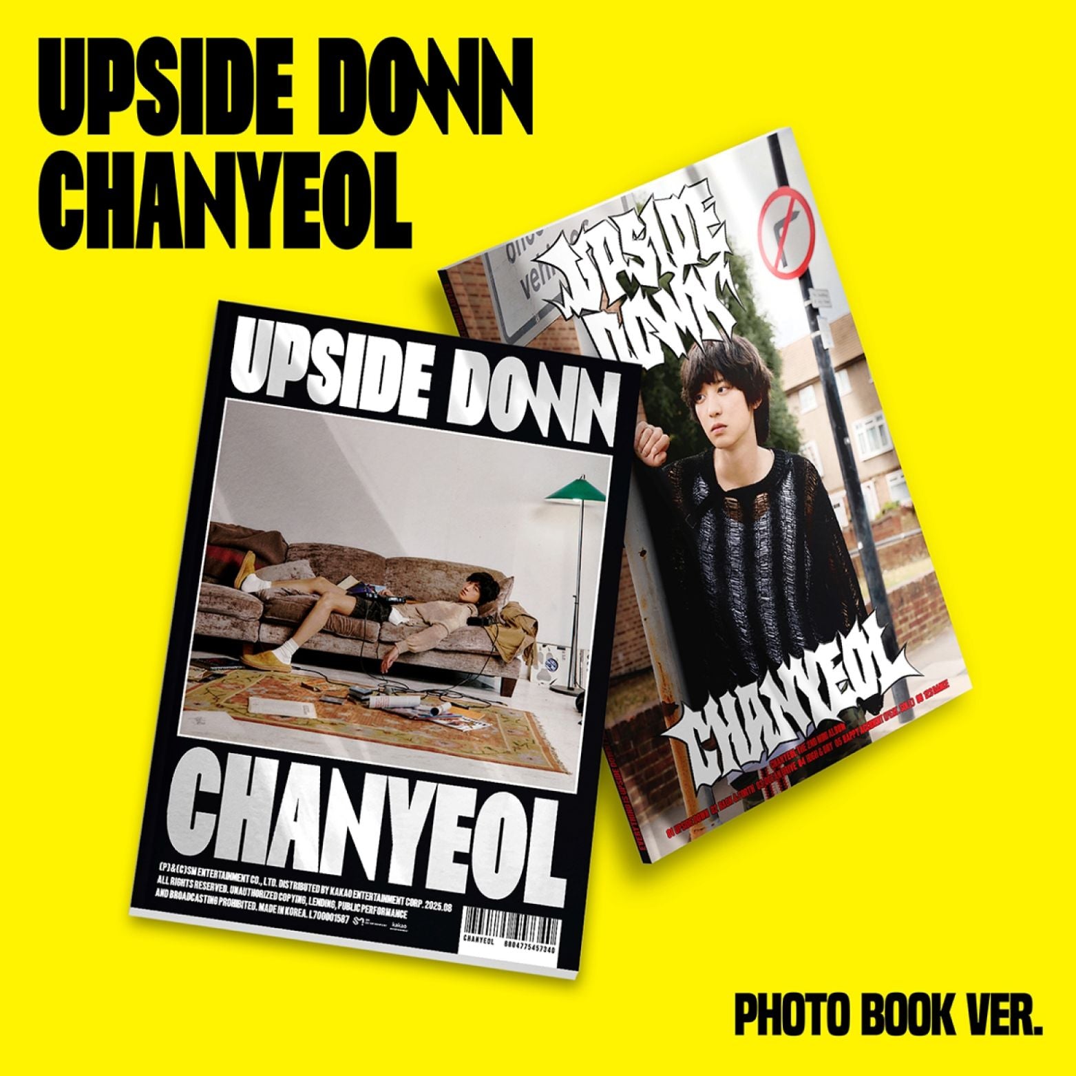 CD CHANYEOL UPSIDE DOWN