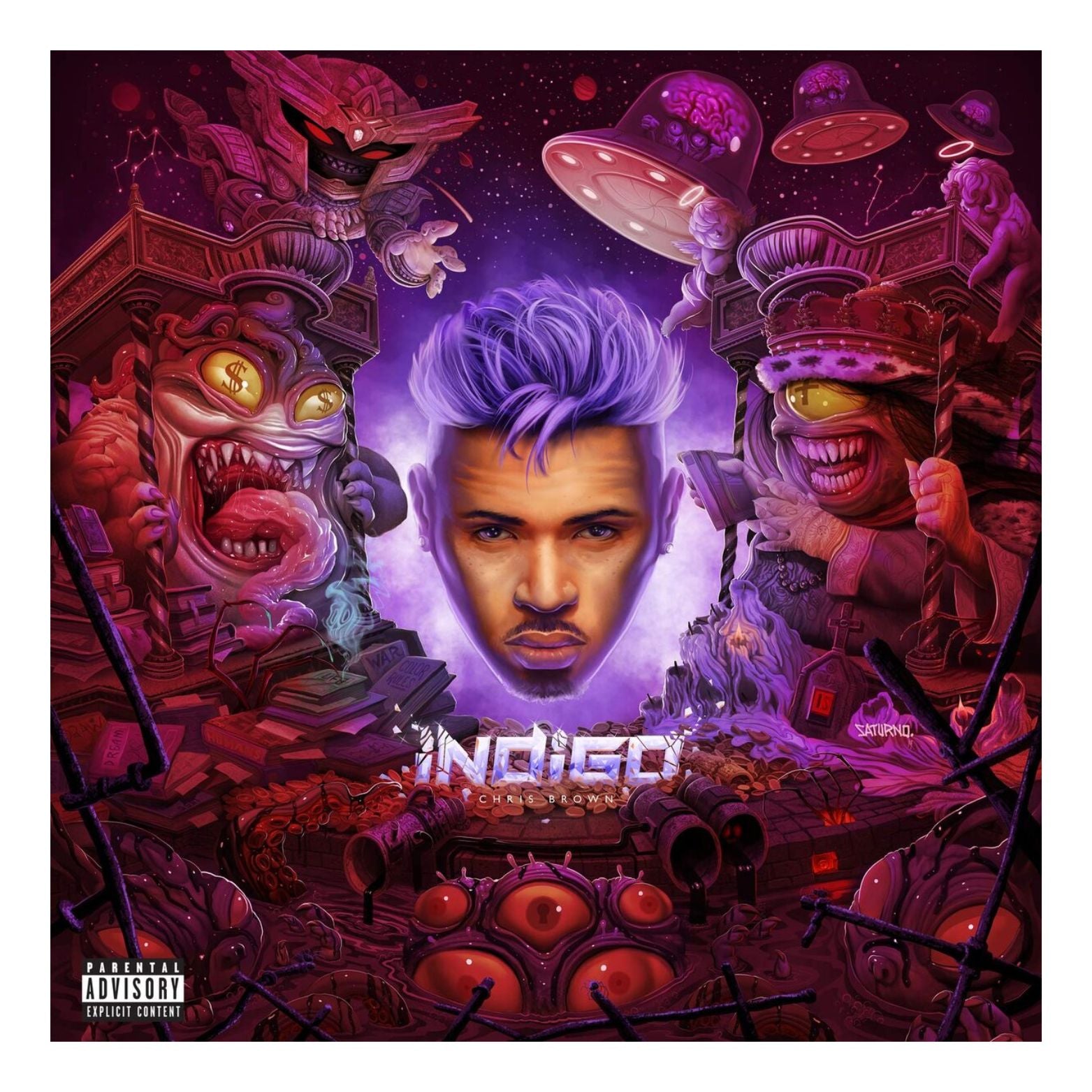 CD CHRIS BROWN INDIGO 2CD
