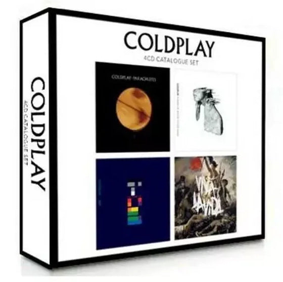 CD COLDPLAY 4CD CATALOGUE SET
