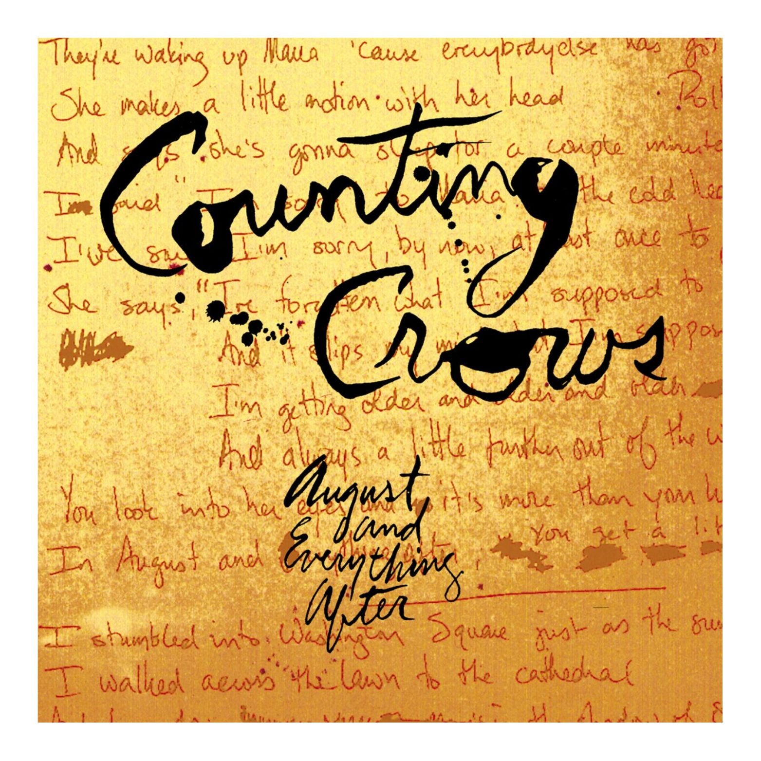 CD COUNTING CROWS AUGUST AND EVERYTHING AFTER