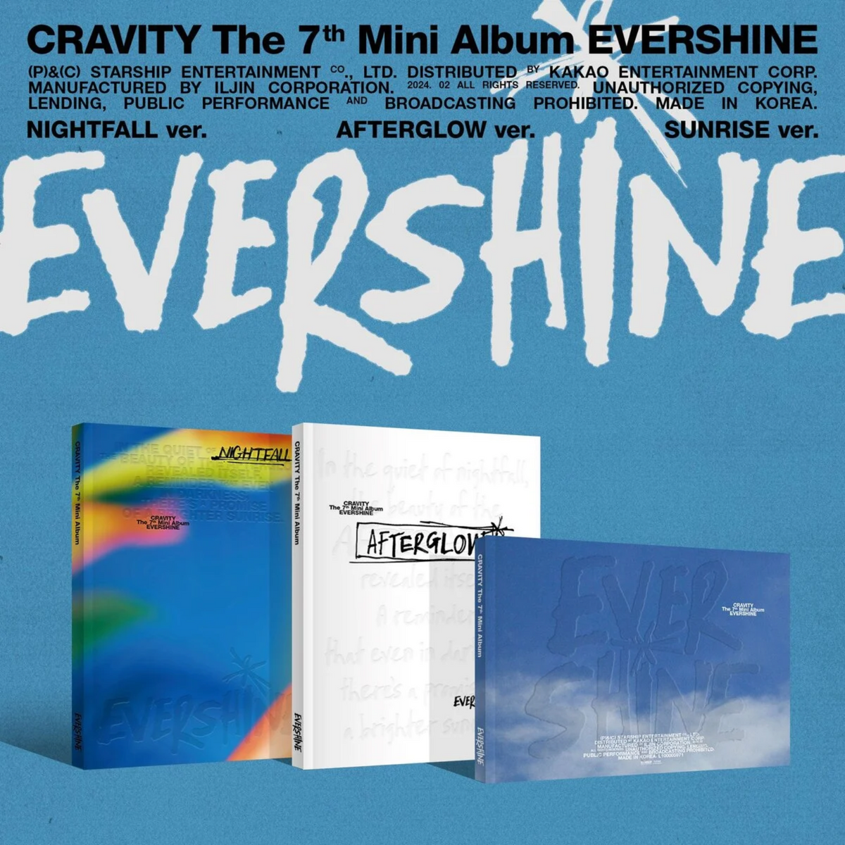 CD CRAVITY EVERSHINE (RANDOM PHOTOBOOK EDITION)