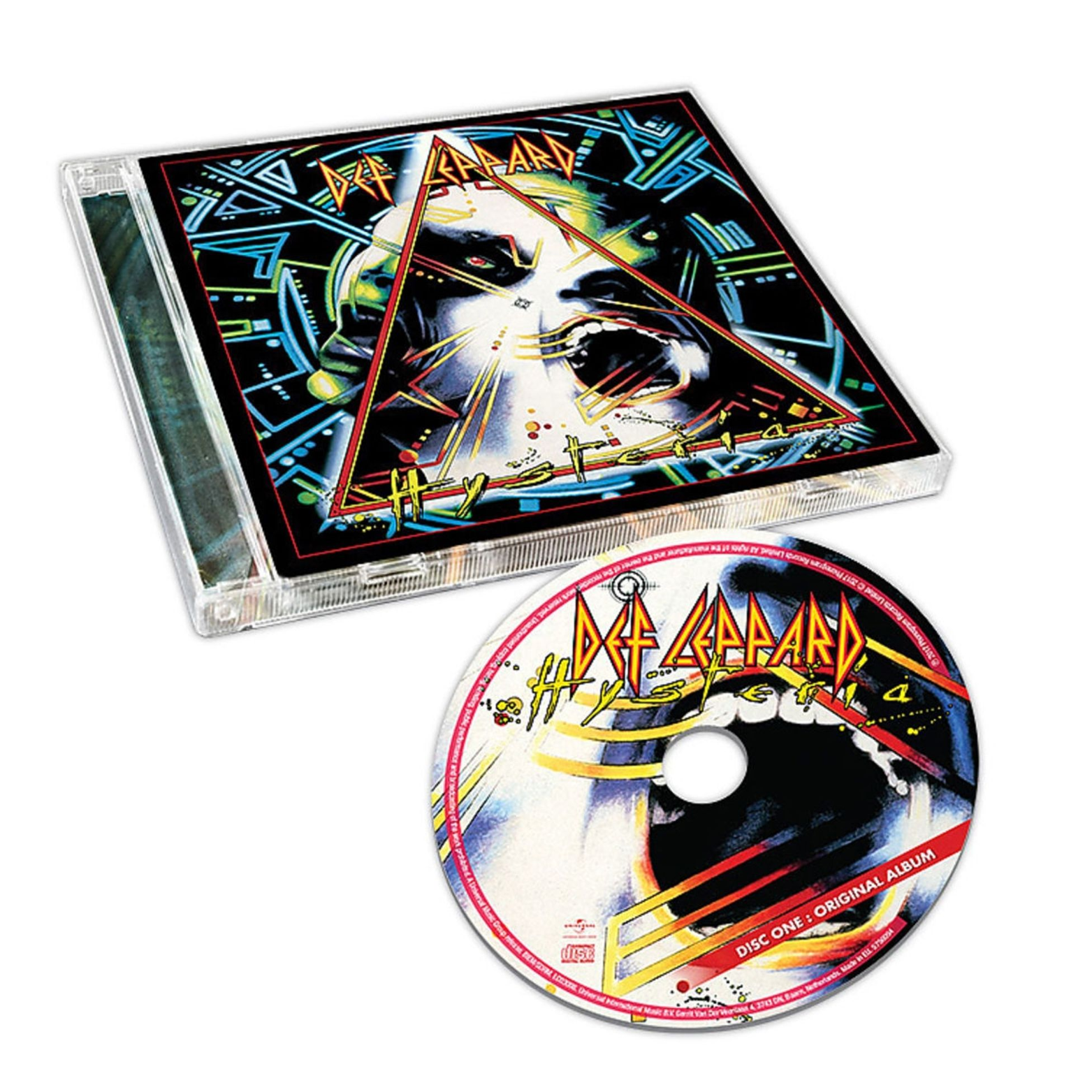 CD DEF LEPPARD HYSTERIA