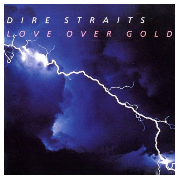 CD DIRE STRAITS LOVE OVER GOLD