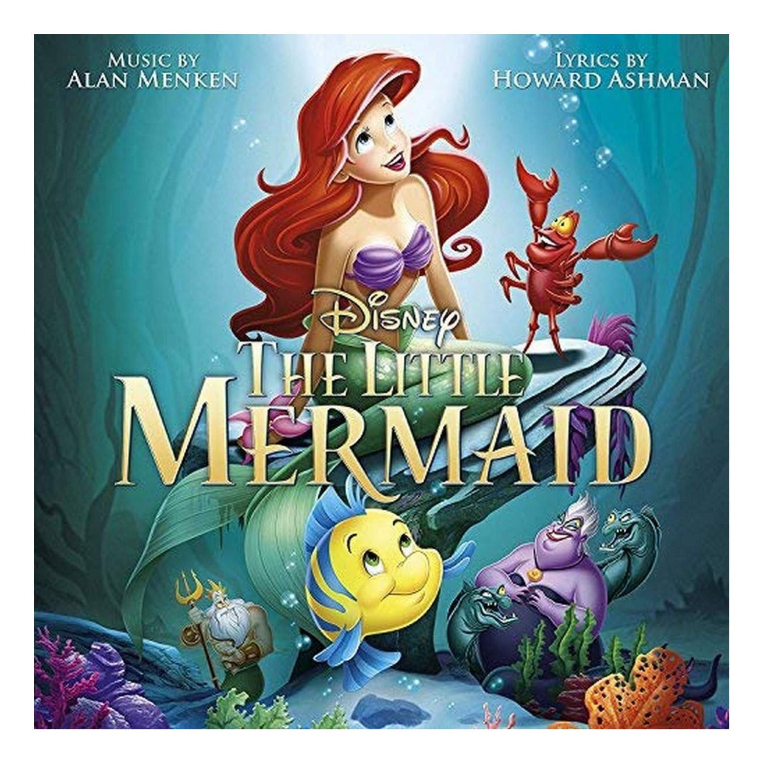 CD DISNEY THE LITTLE MERMAID AN ORIGINAL WALT DISNEY RECORDS SOUNDTRACK