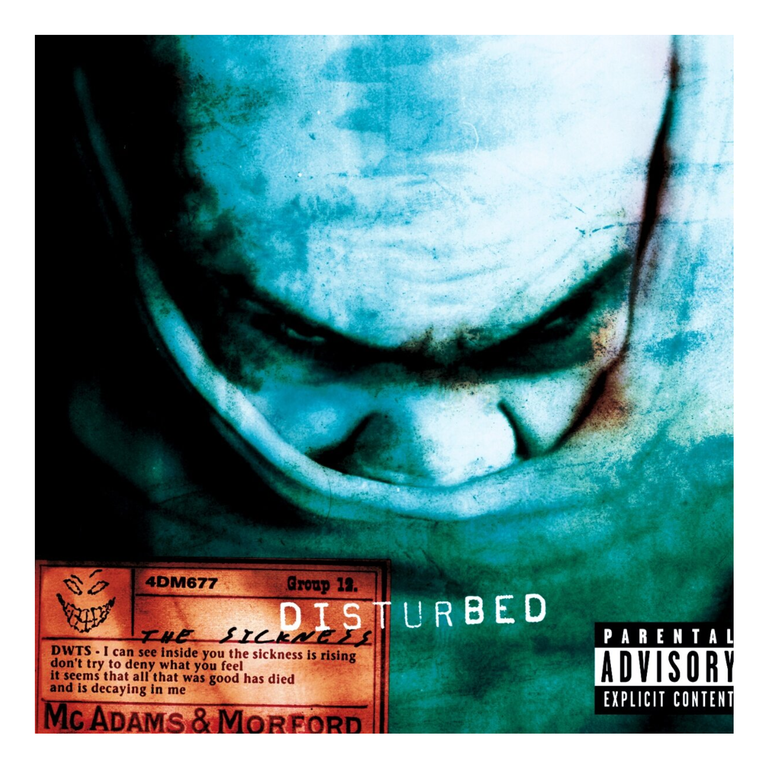 CD DISTURBED THE SICKNESS
