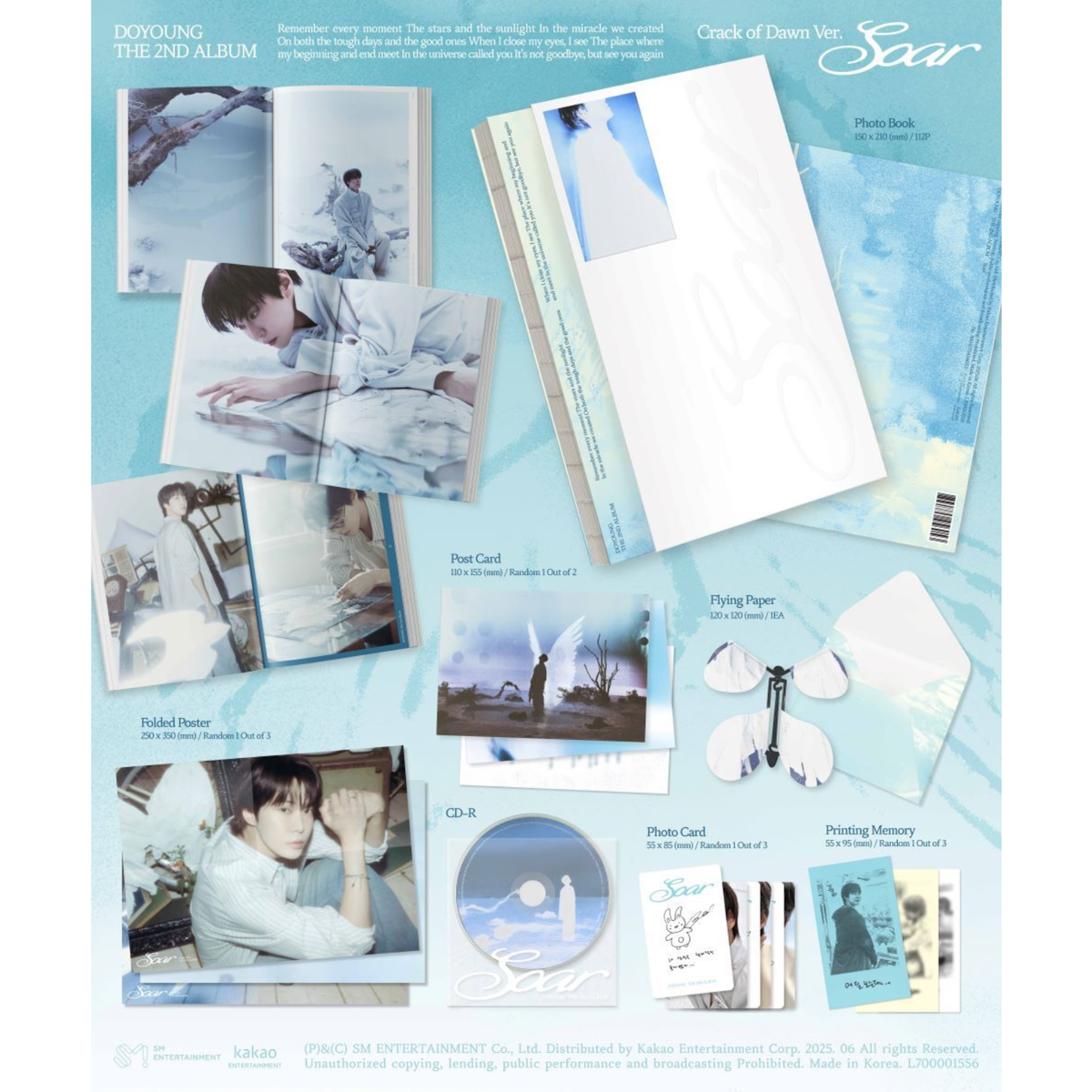 CD DOYOUNG (NCT) SOAR CRACK OF DAWN EDITION