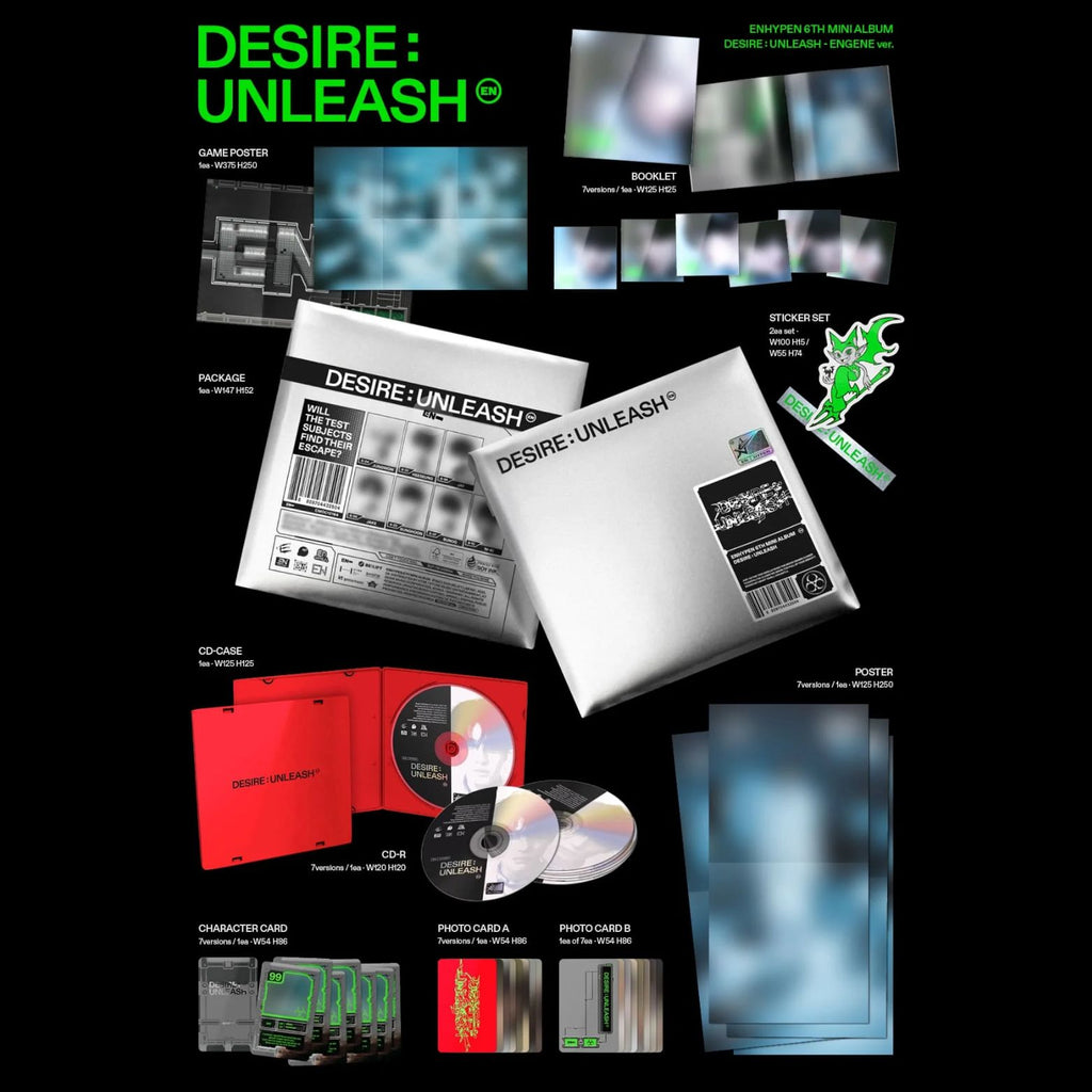 CD ENHYPEN DESIRE : UNLEASH