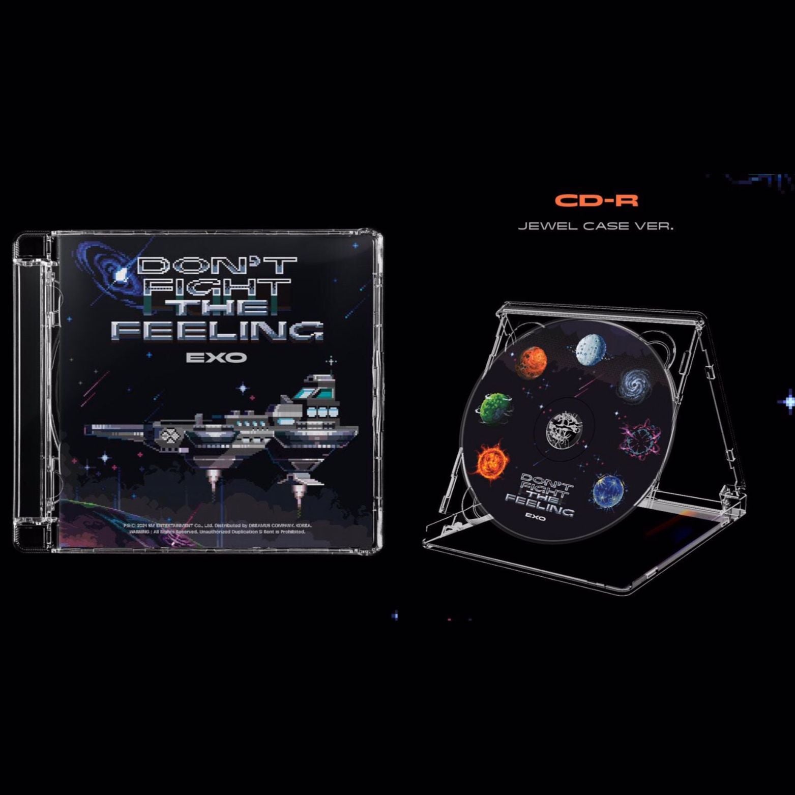 CD EXO DON´T FIGHT THE FEELING SPECIAL ALBUM