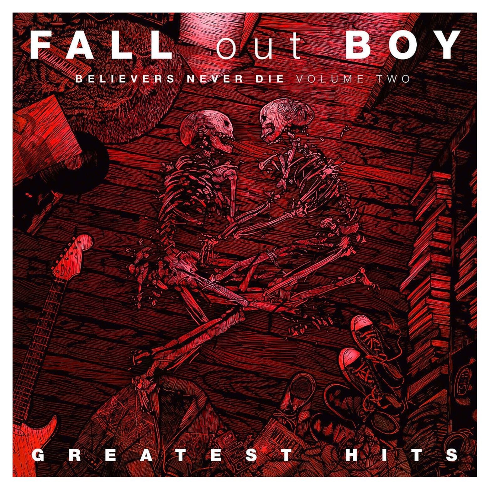 CD FALLOUT BOY BELIEVERS NEVER DIE