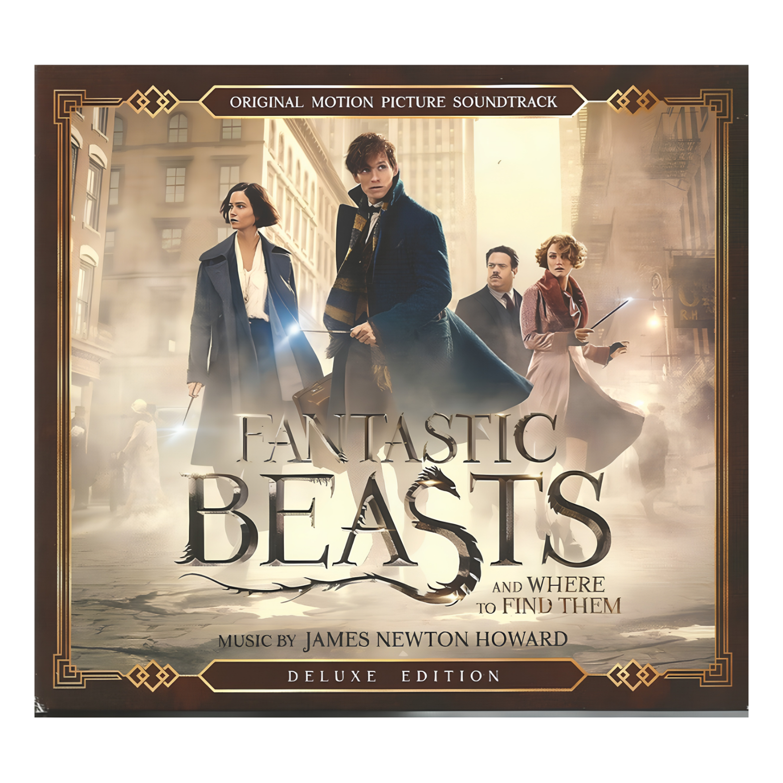 CD FANTASTIC BEASTS AND WHERE TO FIND THEM ORIGINAL MOTION PICTURE SOUNDTRACK BY JAMES NEWTON HOWARD DELUXE EDITION 2CD