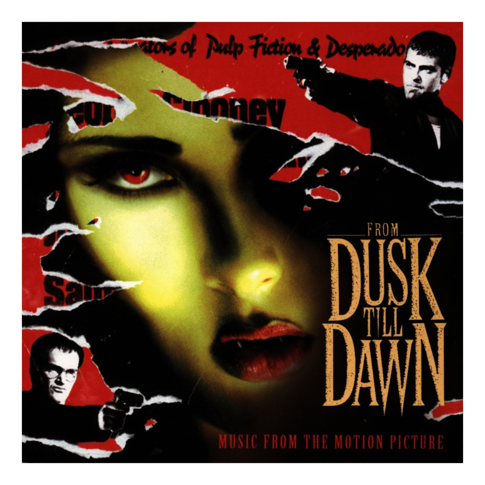 CD FROM DUSK TILL DAWN MUSIC FROM THE MOTION PICTURE ORIGINAL SOUNDTRACK