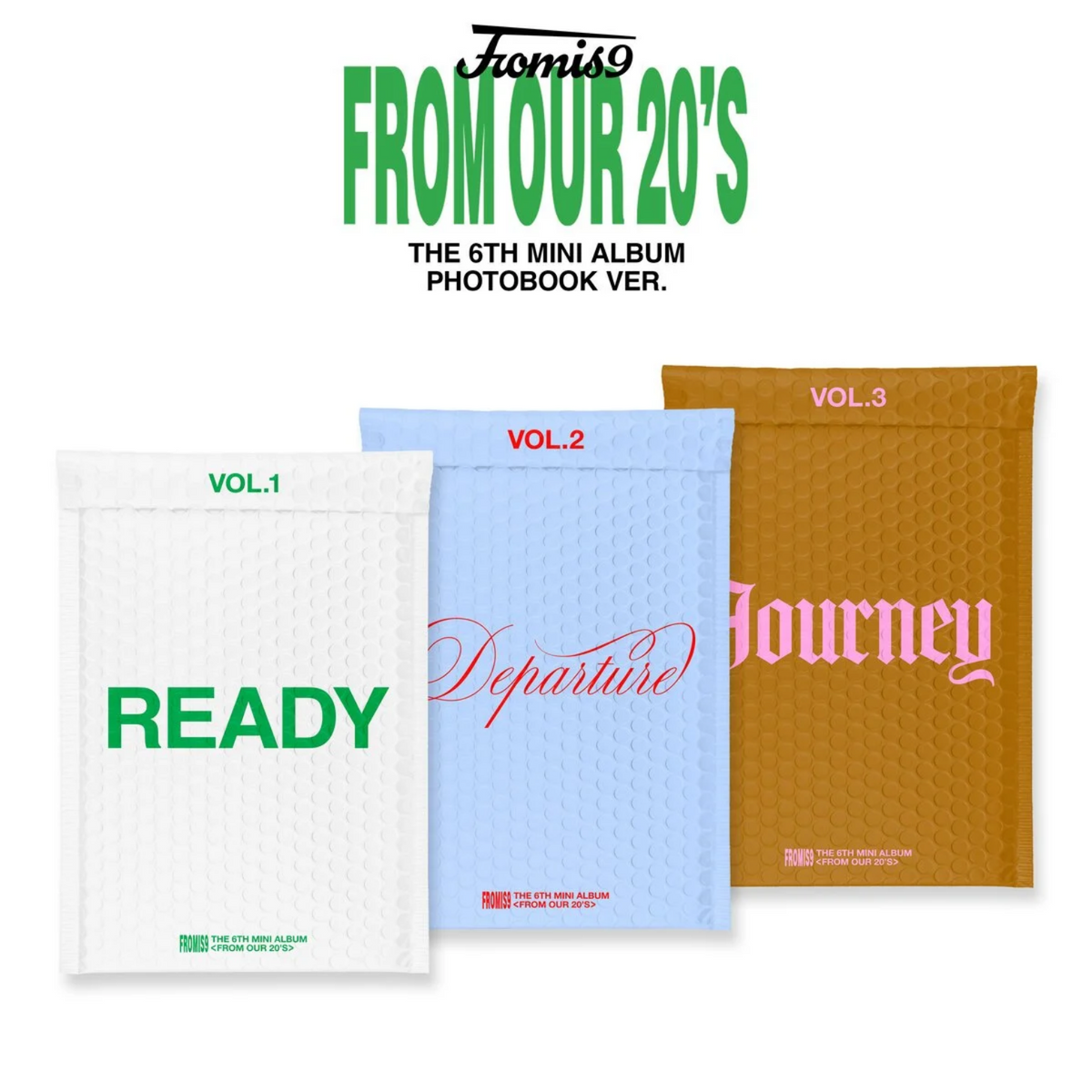 CD FROMIS_9 FROM OUR 20'S (RANDOM PHOTOBOOK EDITION)