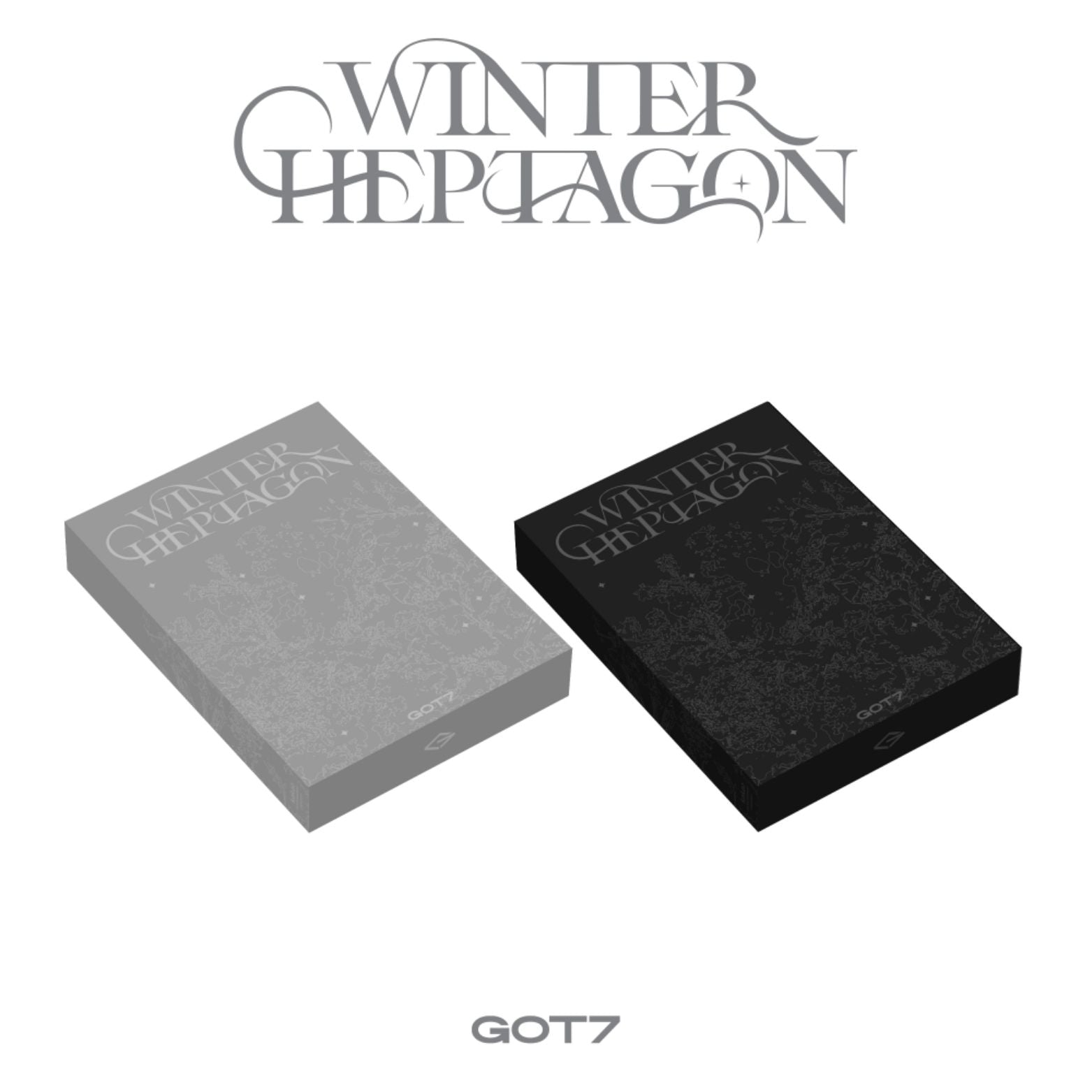 CD GOT7 WINTER HEPTAGON