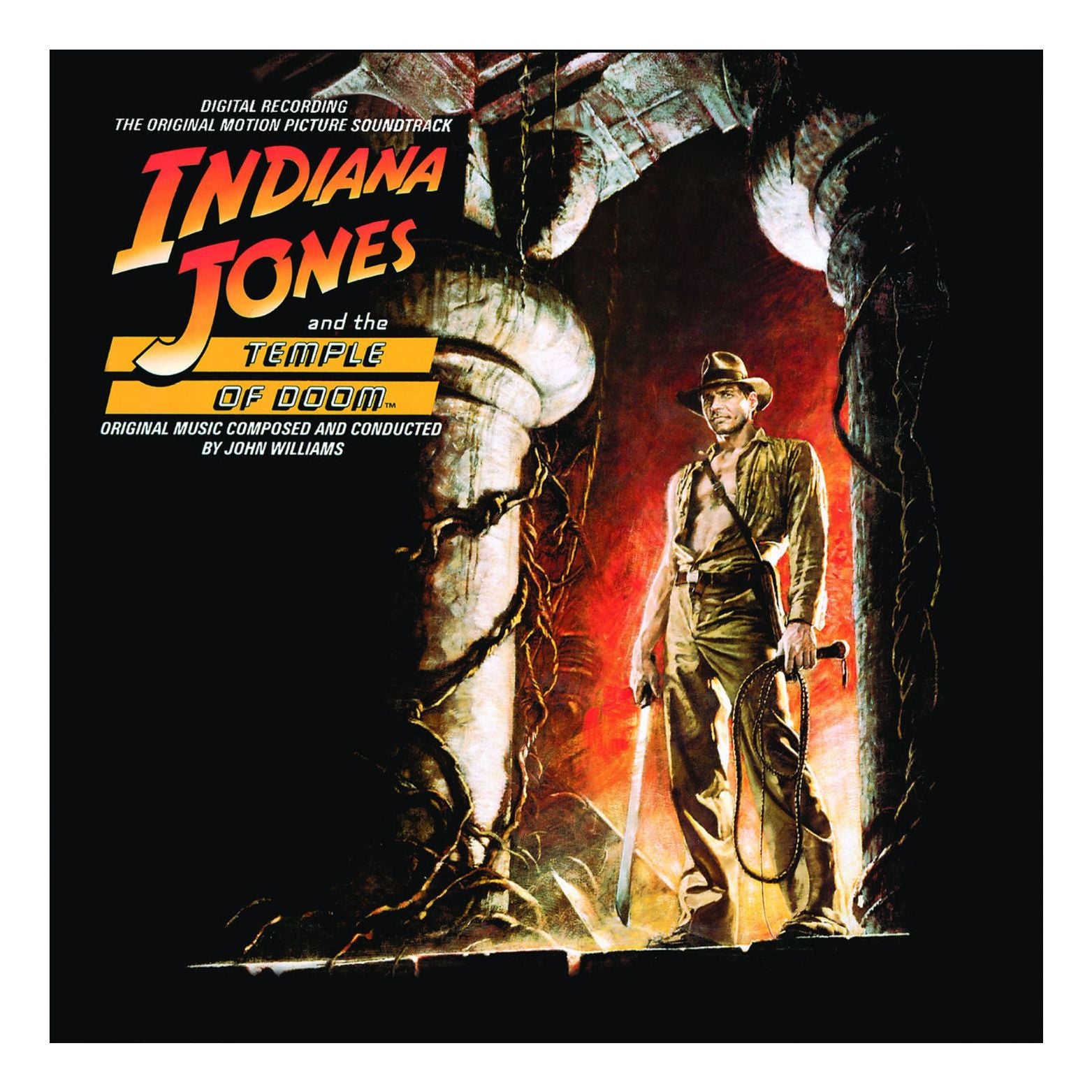 CD INDIANA JONES AND THE TEMPLE OF DOOM THE ORIGINAL MOTION PICTURE SOUNDTRACK
