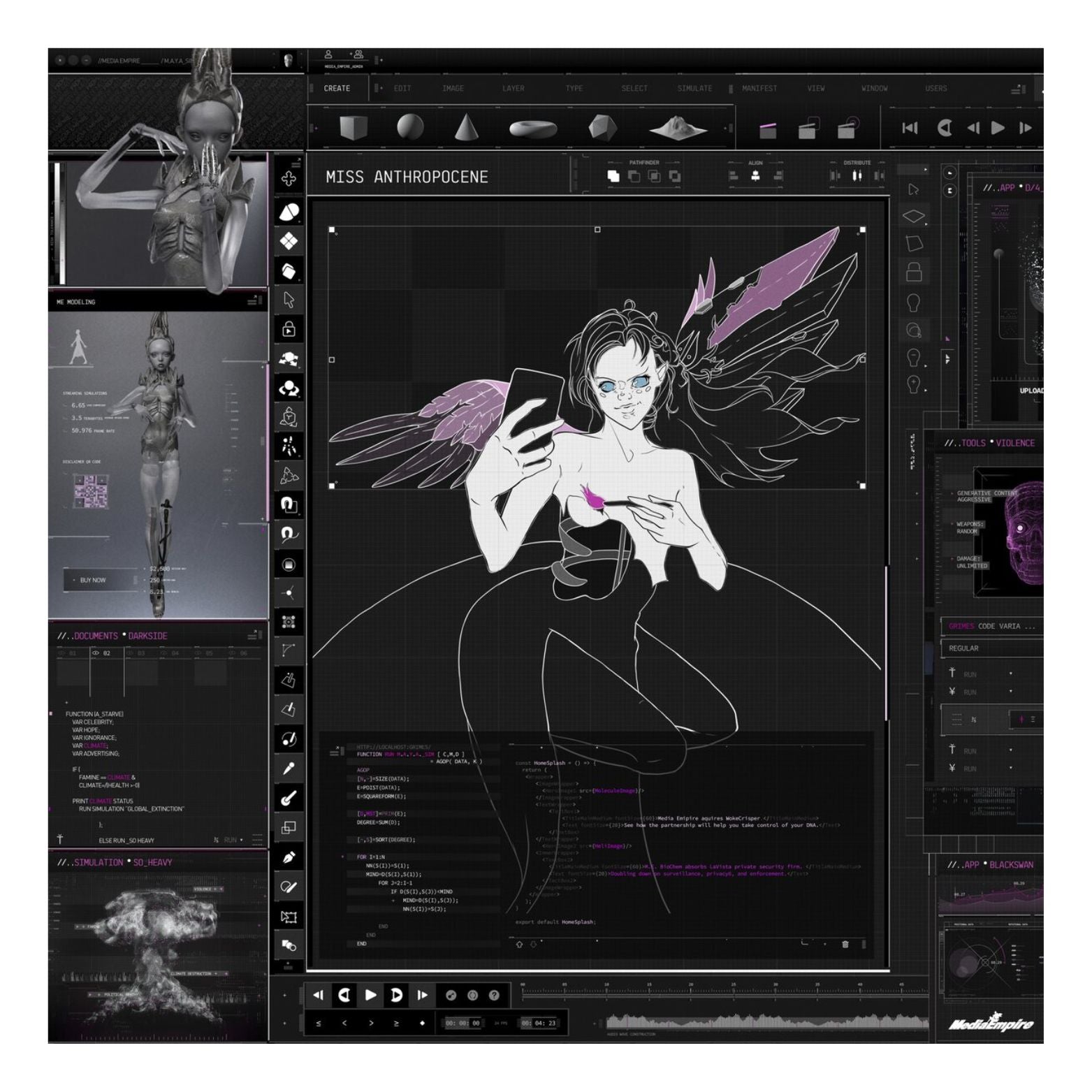CD GRIMES MISS ANTHROPCENE