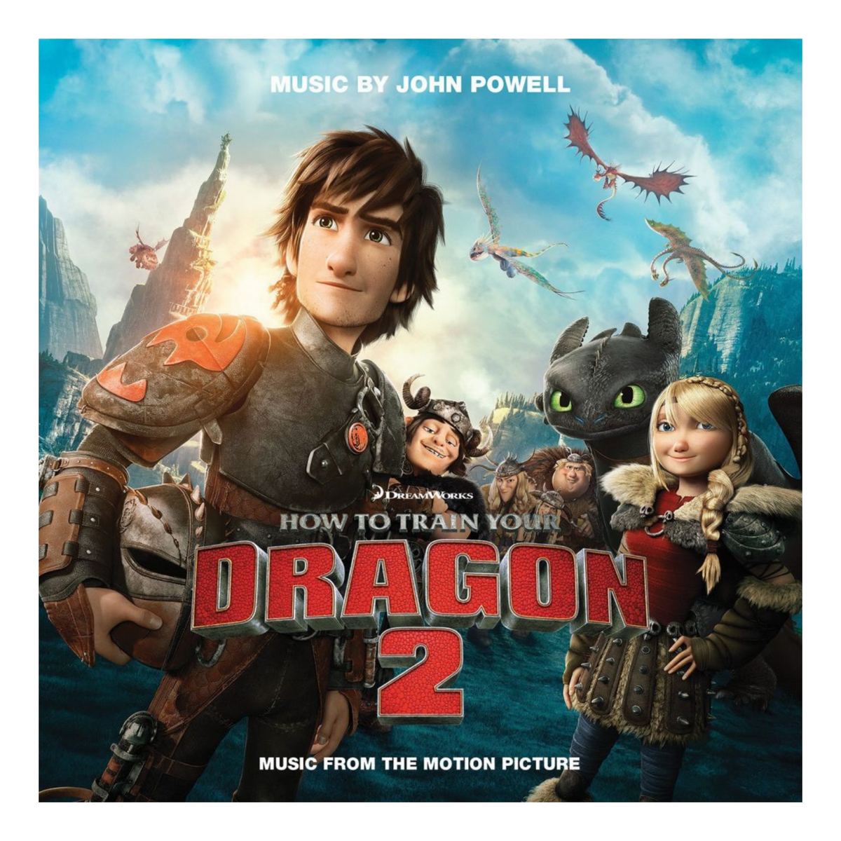 CD HOW TO TRAIN YOUR DRAGON 2 ORIGINAL SOUNDTRACK