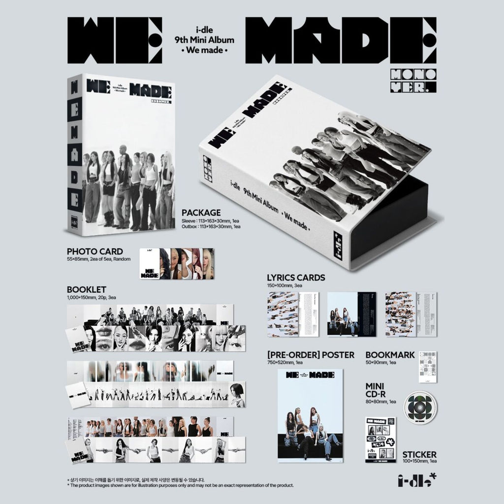 CD I-DLE WE MADE