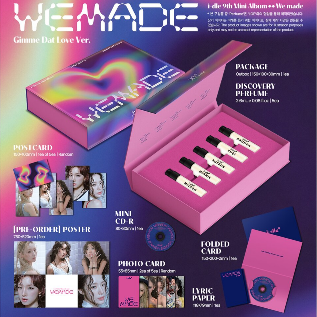 CD I-DLE WE MADE