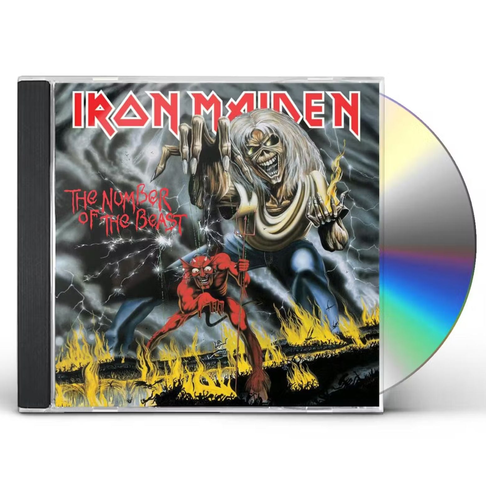 CD IRON MAIDEN NUMBER OF THE BEAST