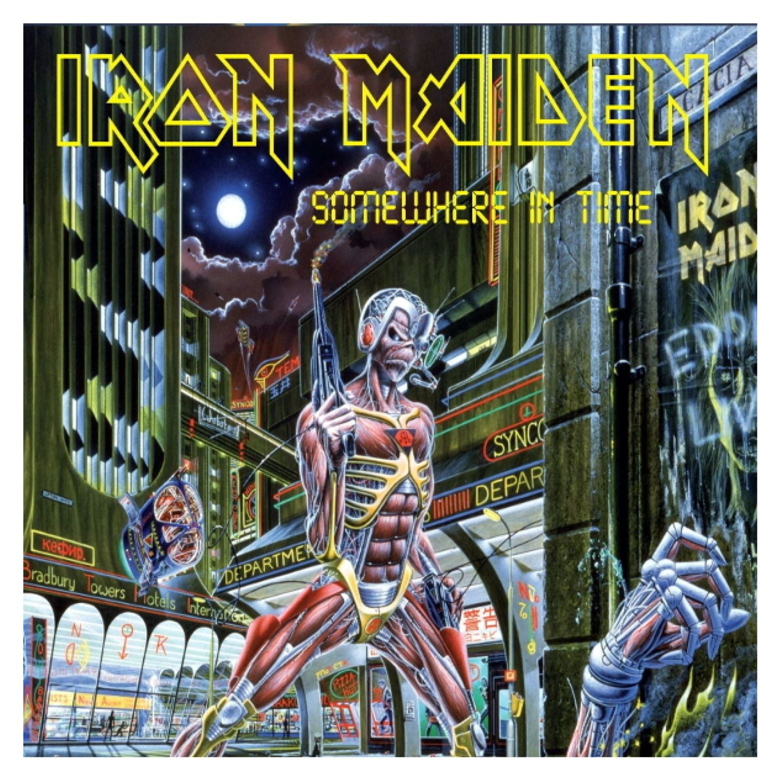 CD IRON MAIDEN SOMEWHERE IN TIME