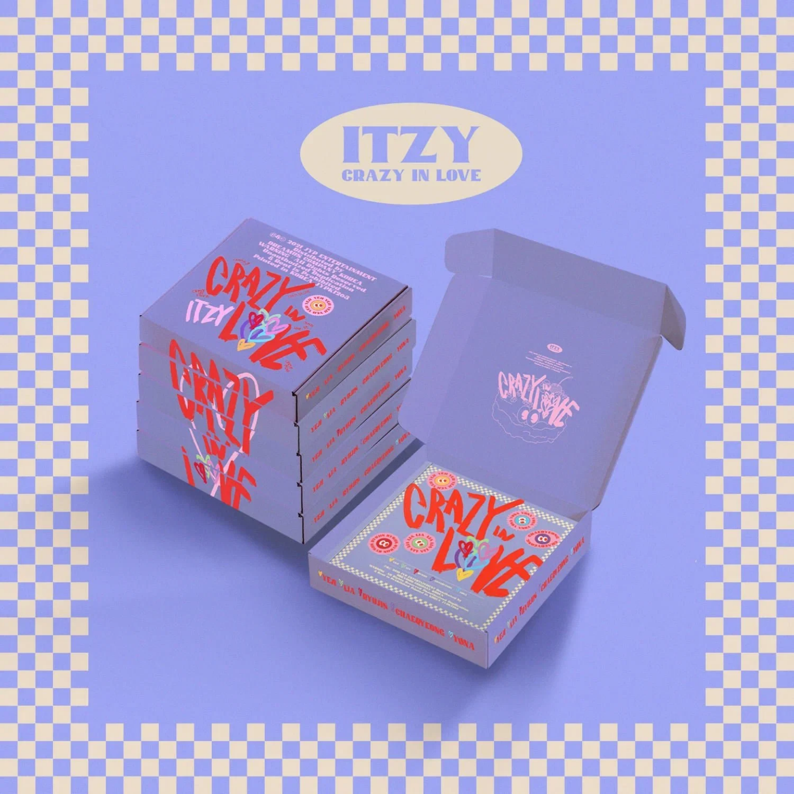 CD ITZY CRAZY IN LOVE