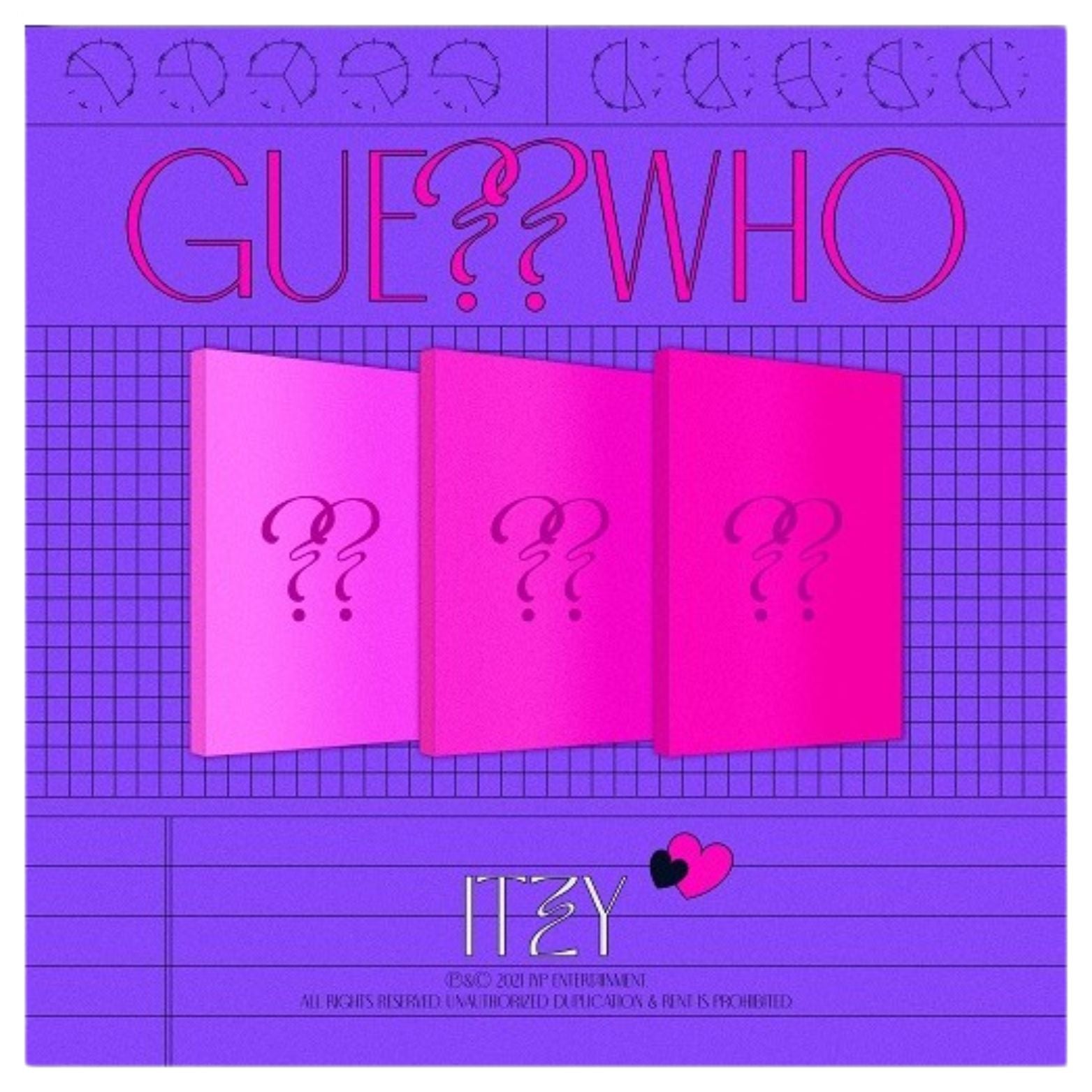 CD ITZY GUESS WHO