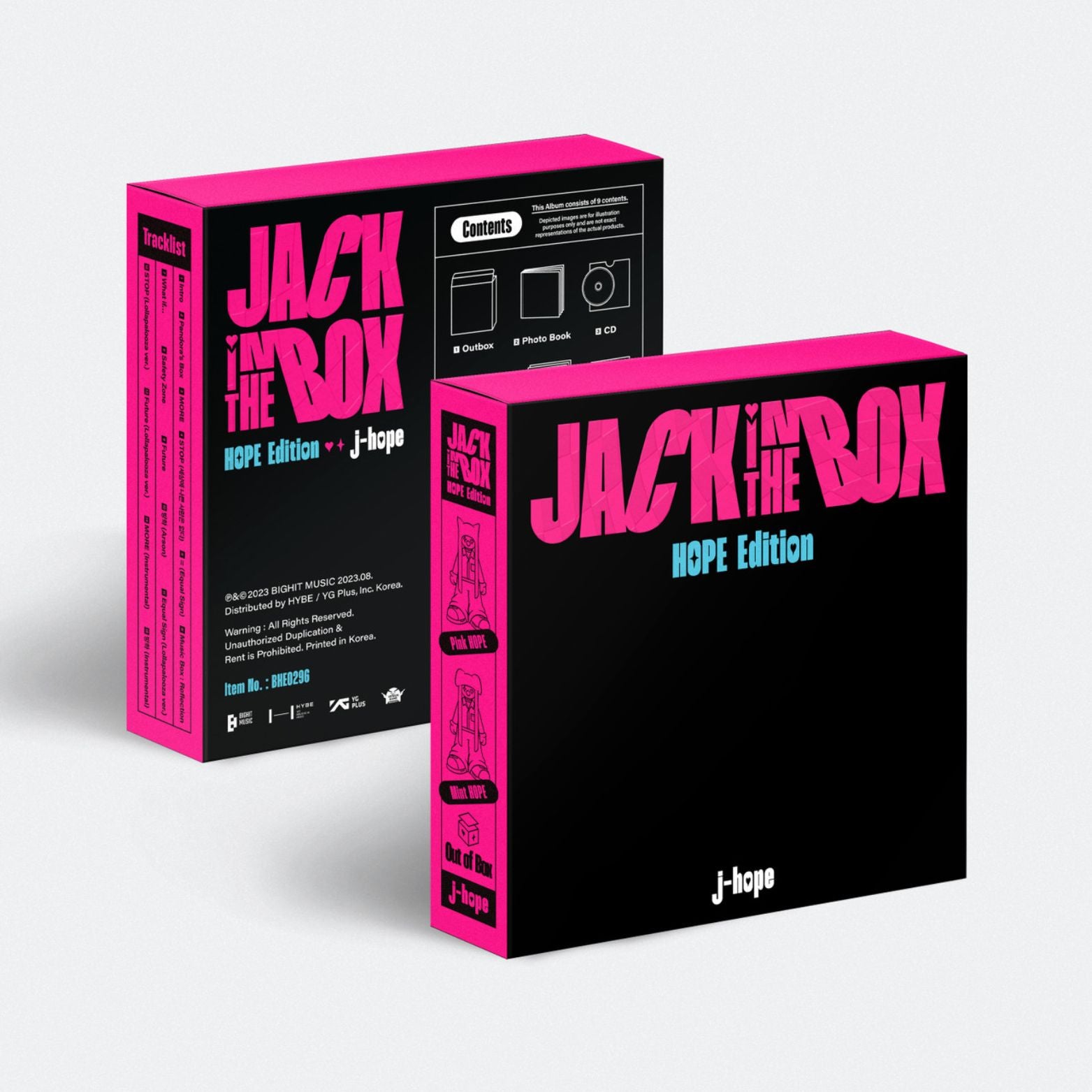 CD J-HOPE JACK IN THE BOX HOPE EDITION