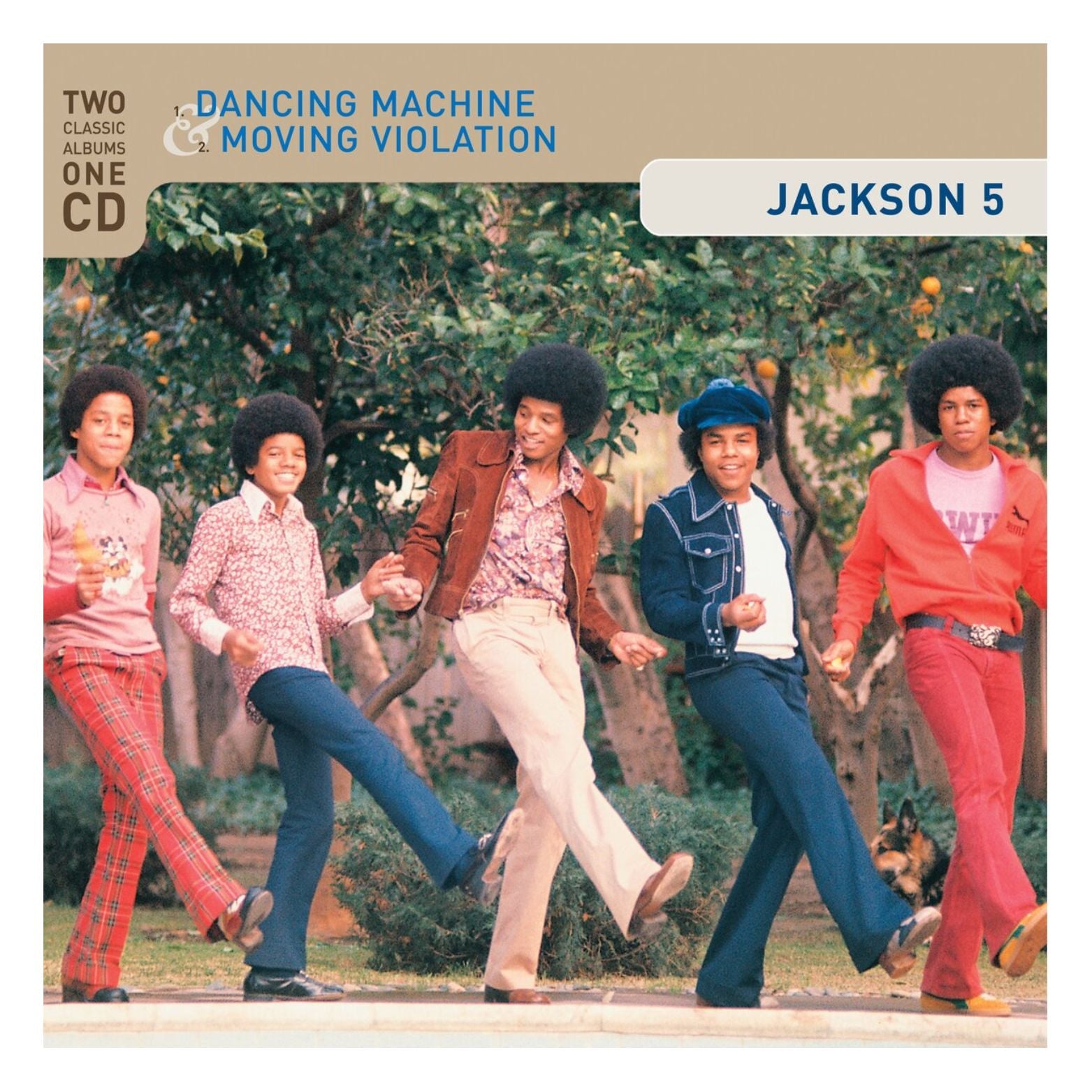 CD JACKSON 5 DANCING MACHINE & MOVING VIOLATON