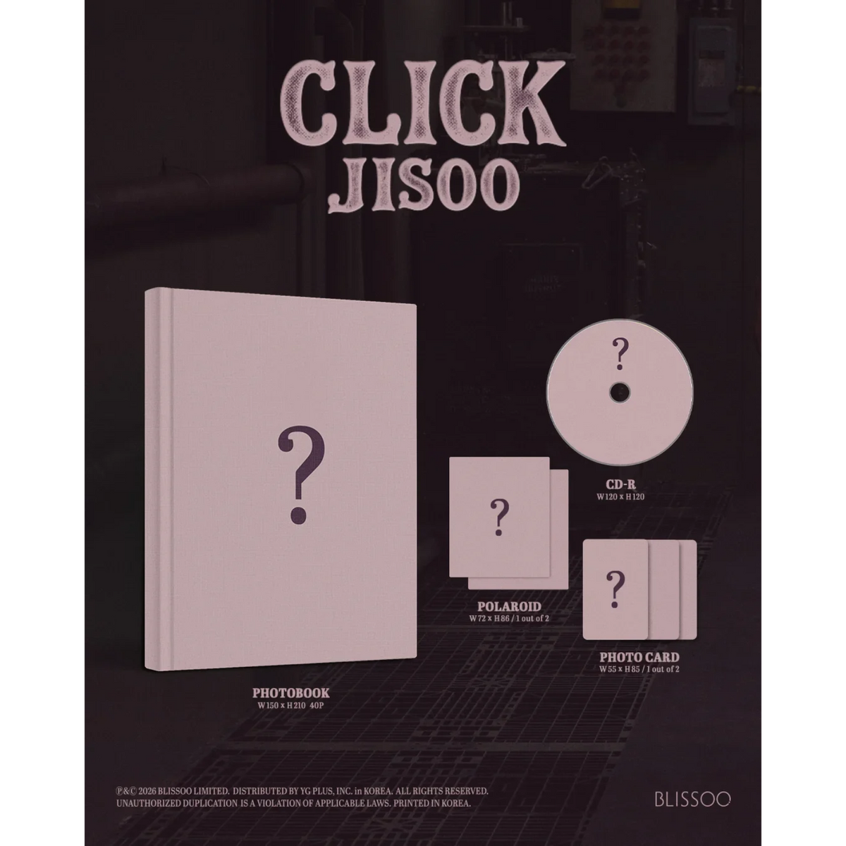 CD JISOO CLICK
