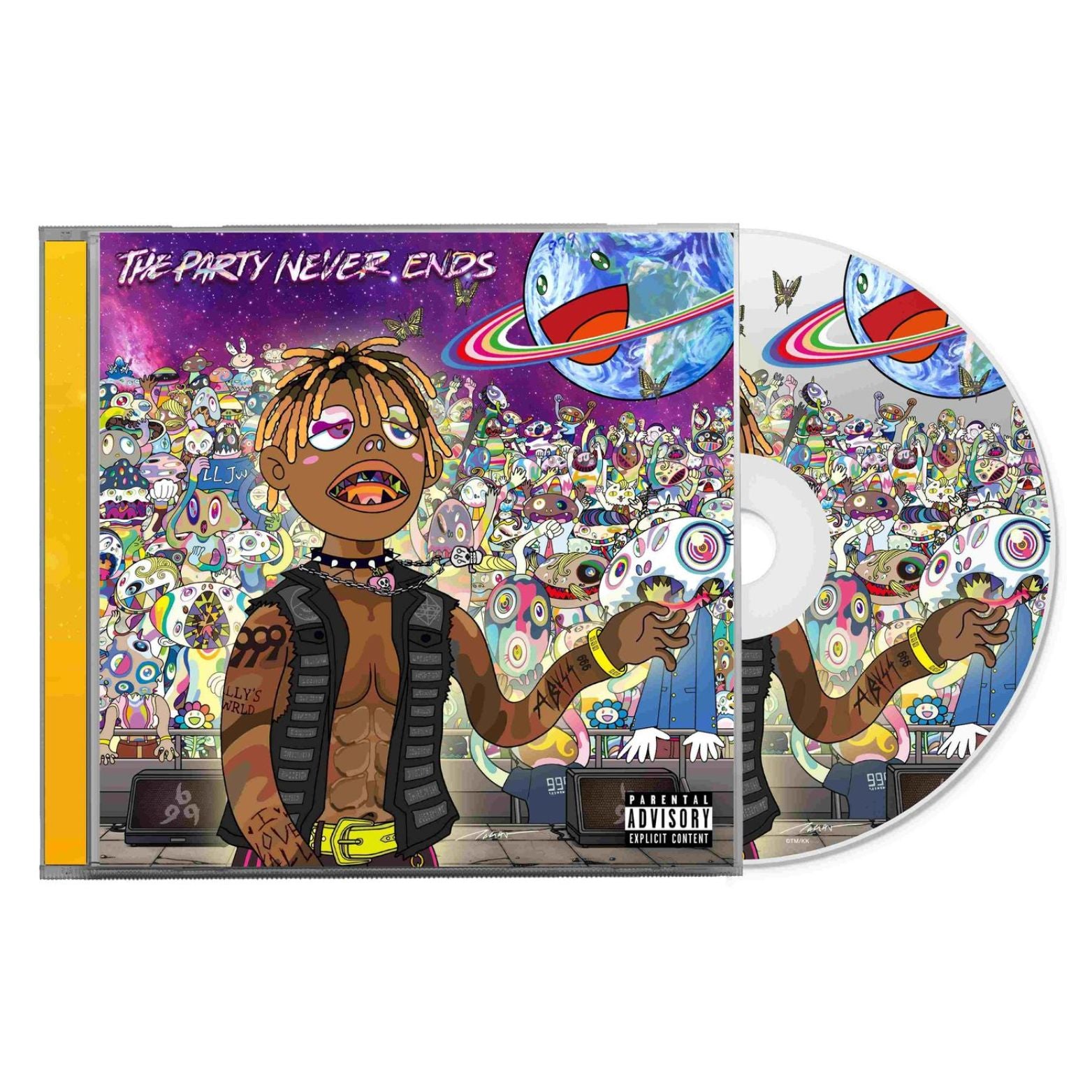 CD JUICE WRLD THE PARTY NEVER ENDS