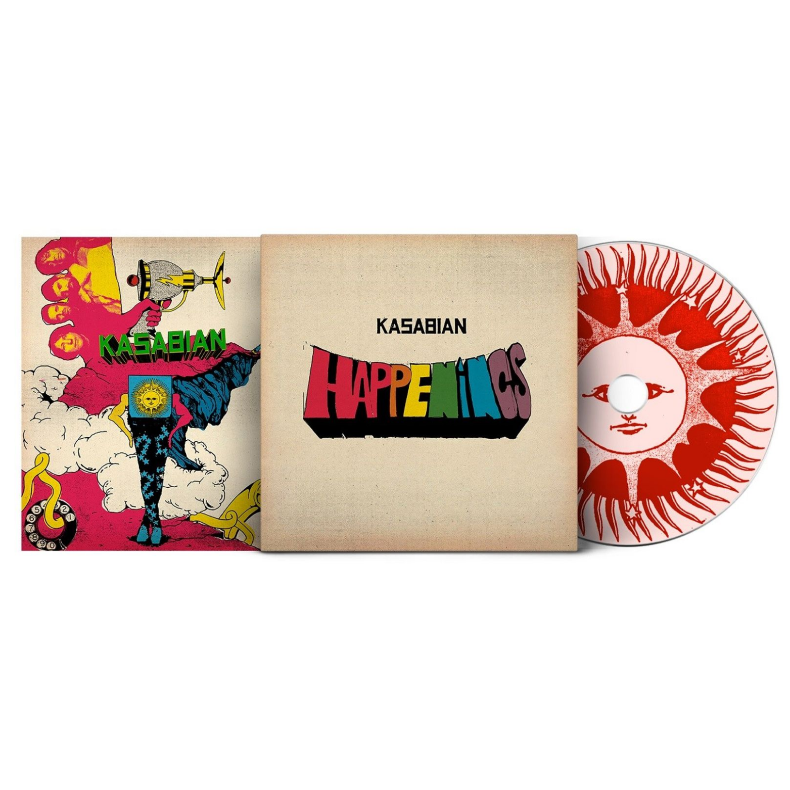 CD KASABIAN HAPPENINGS