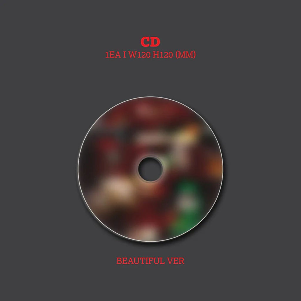 CD KATSEYE BEAUTIFUL CHAOS BEAUTIFUL VERSION