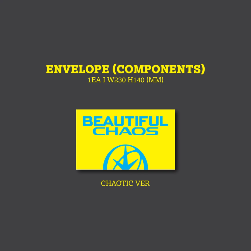 CD KATSEYE BEAUTIFUL CHAOS CHAOTIC VERSION