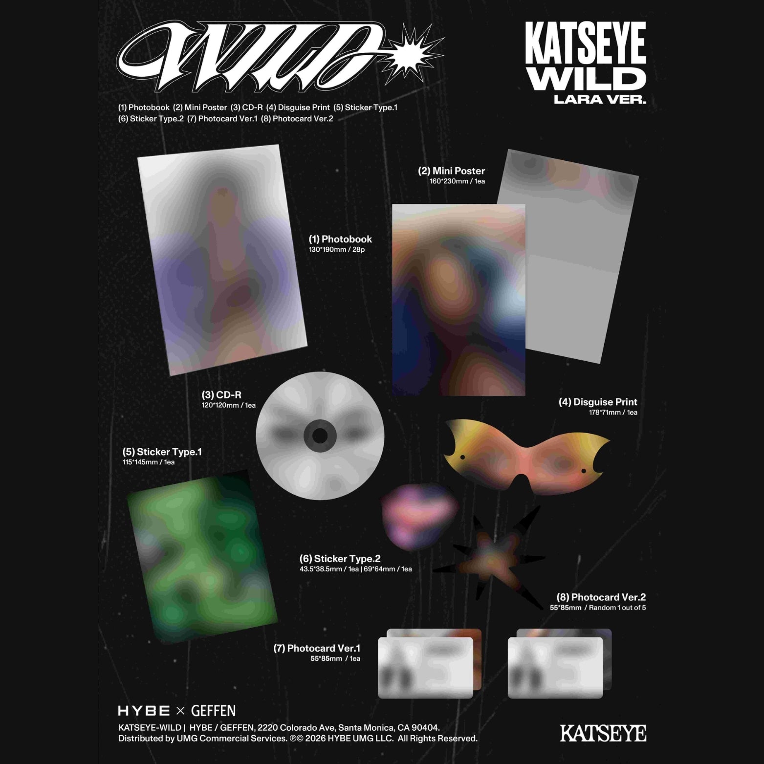 CD KATSEYE WILD