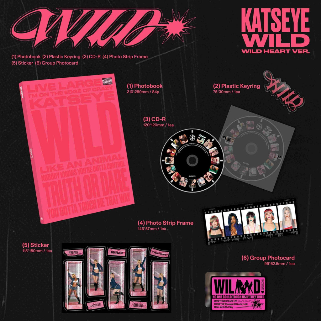 CD KATSEYE WILD
