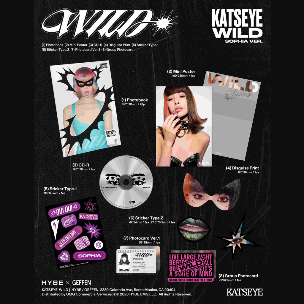 CD KATSEYE WILD