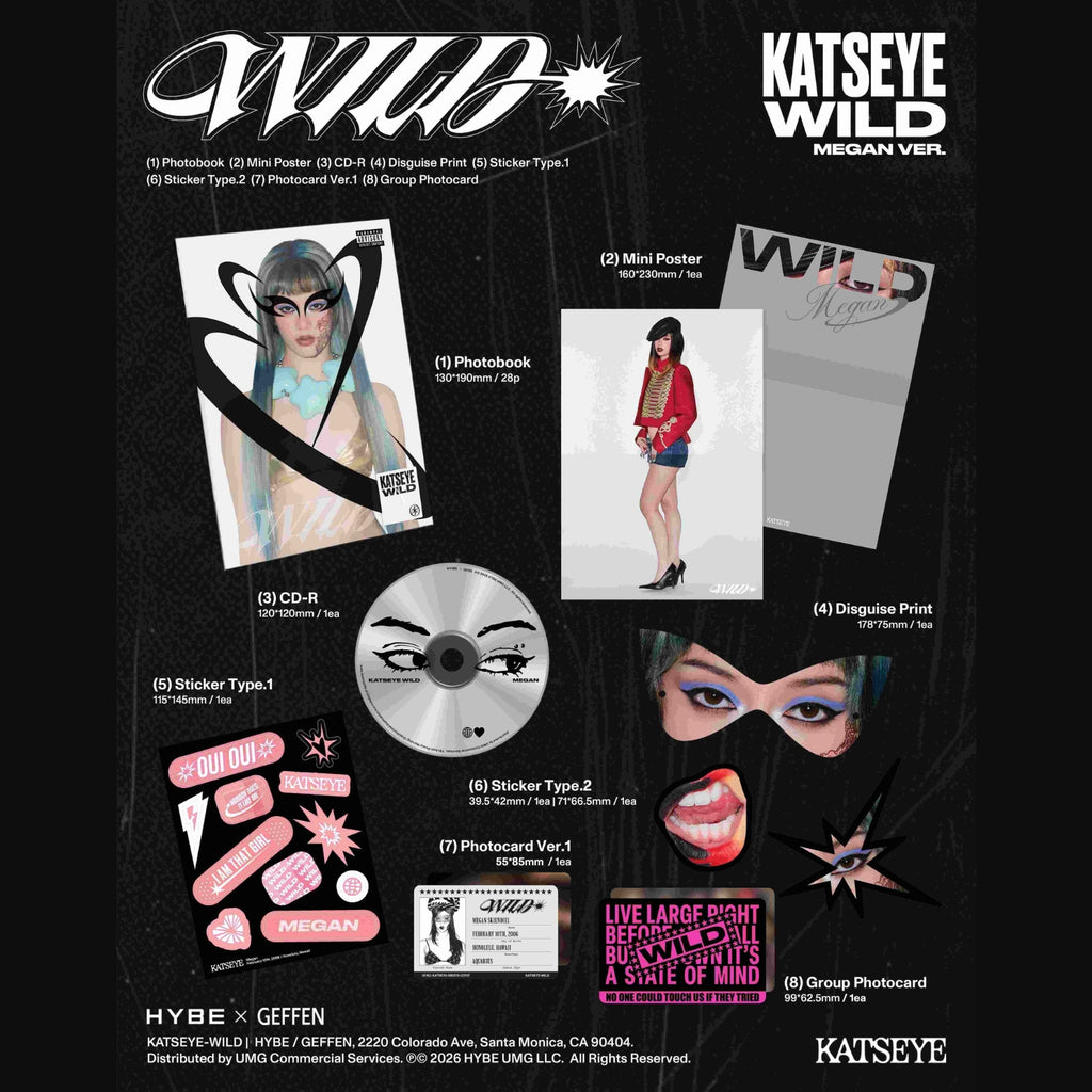 CD KATSEYE WILD