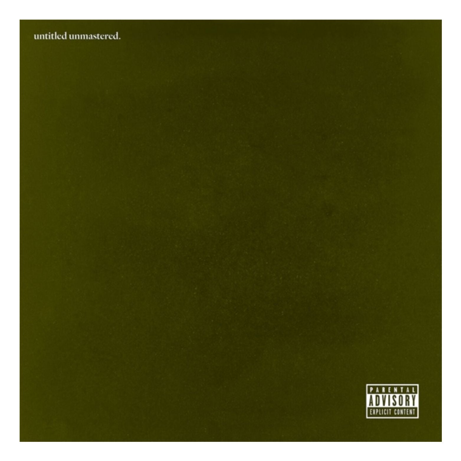 CD KENDRICK LAMAR UNTITLED UNMASTERED