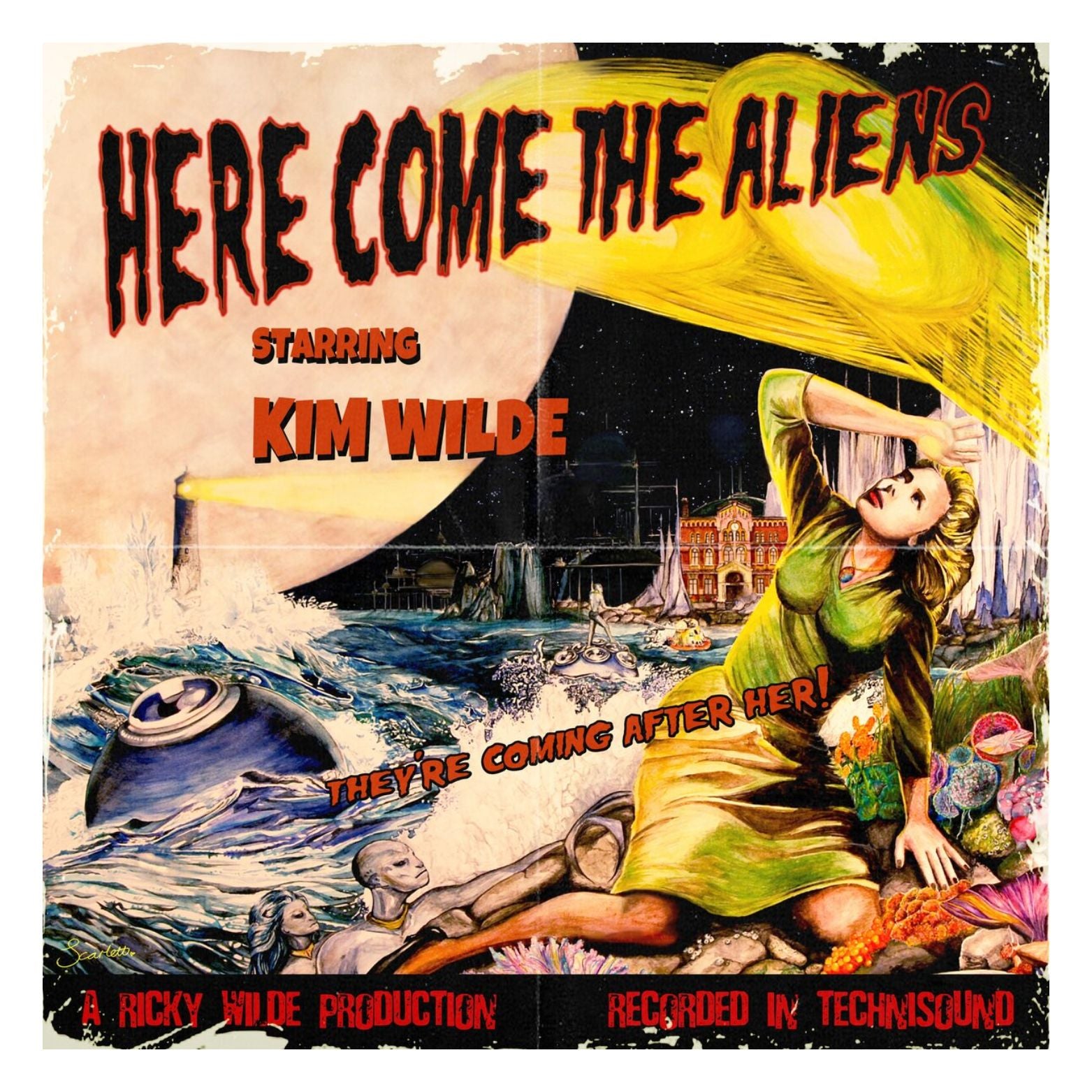 CD KIM WILDE HERE COME THE ALIENS
