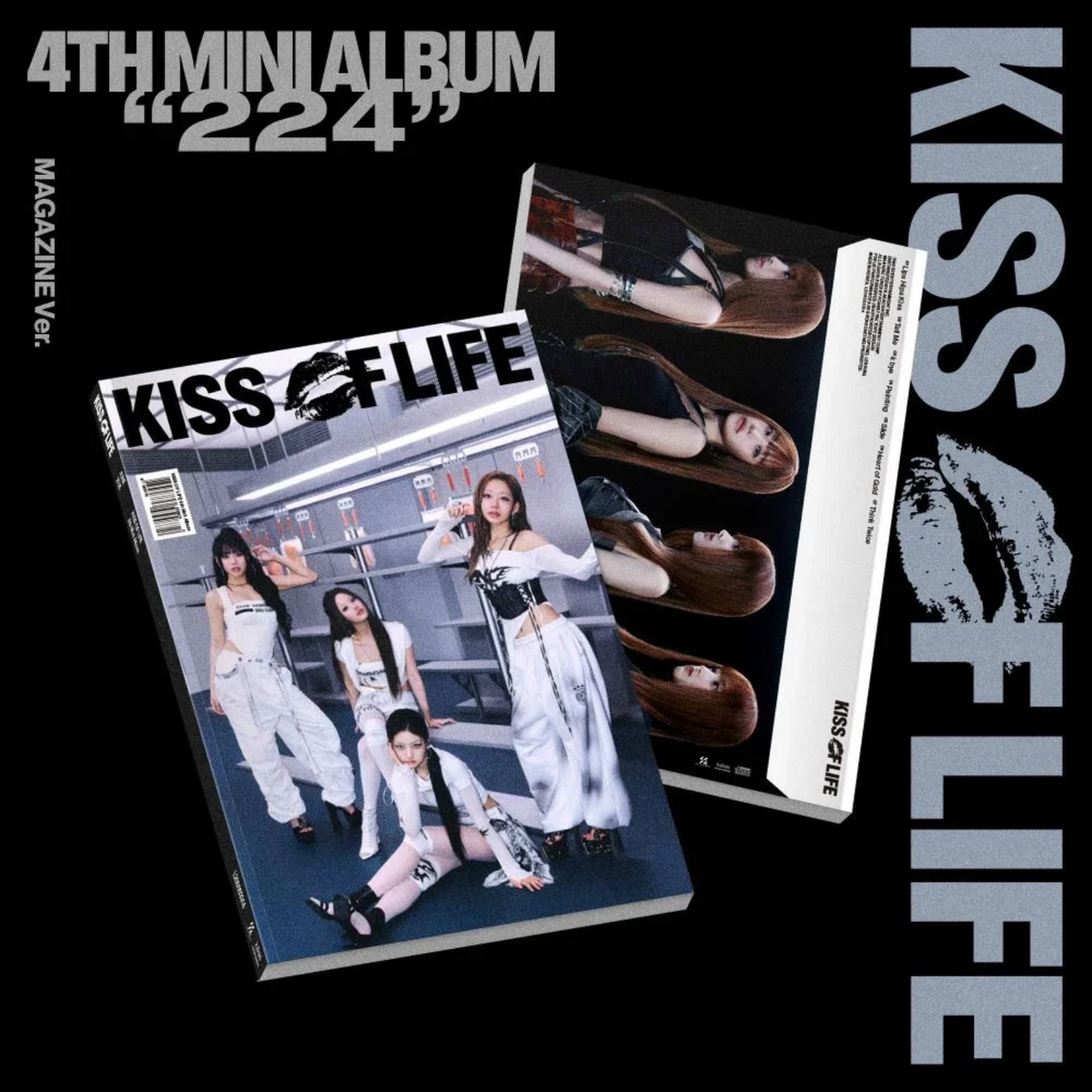 CD KISS OF LIFE 224 (PHOTOBOOK EDITION)